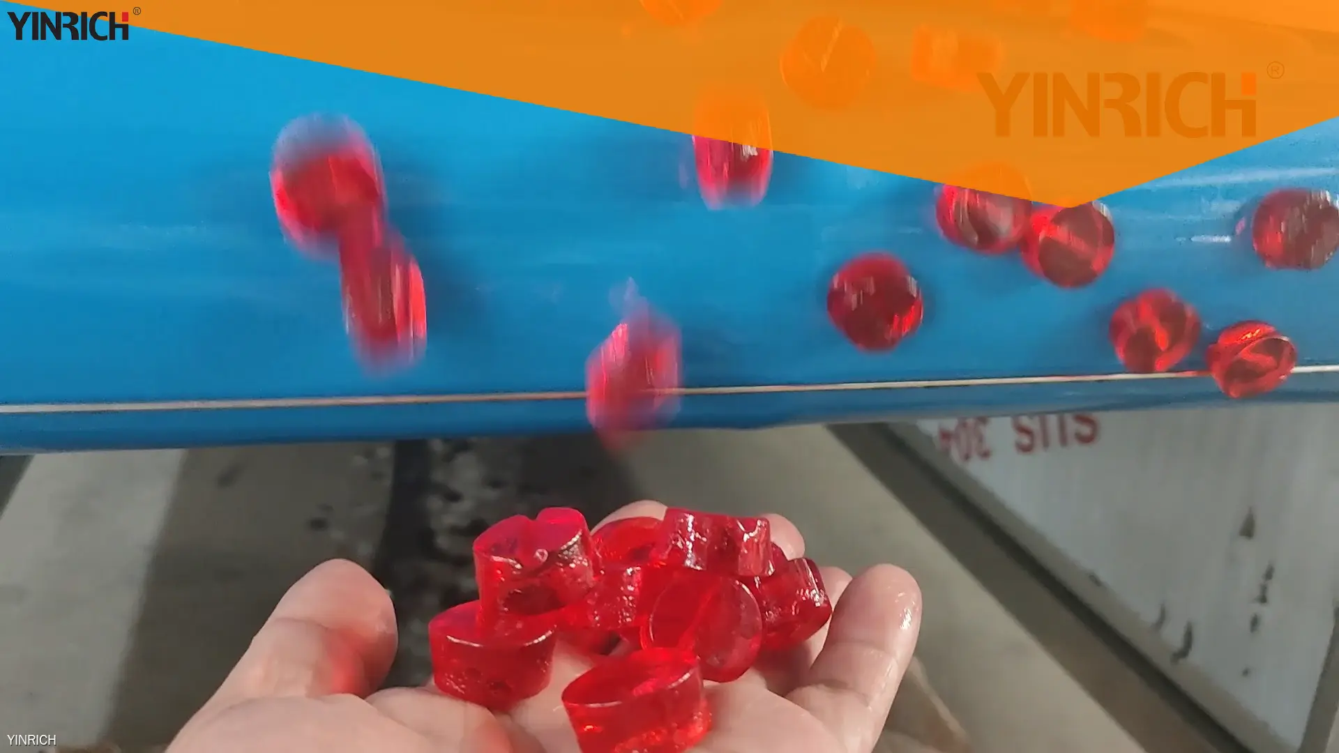 Stroj na vkládání želé bonbónů bez škrobu: Inovativní výrobní zařízení 1