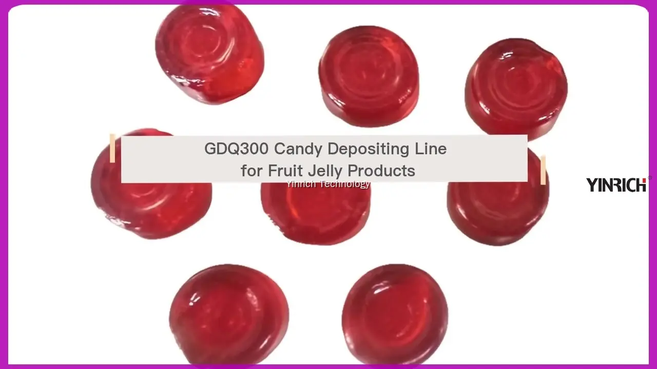 YINRICH GDQ300 Tshuab Ua Khoom Qab Zib Jelly 1