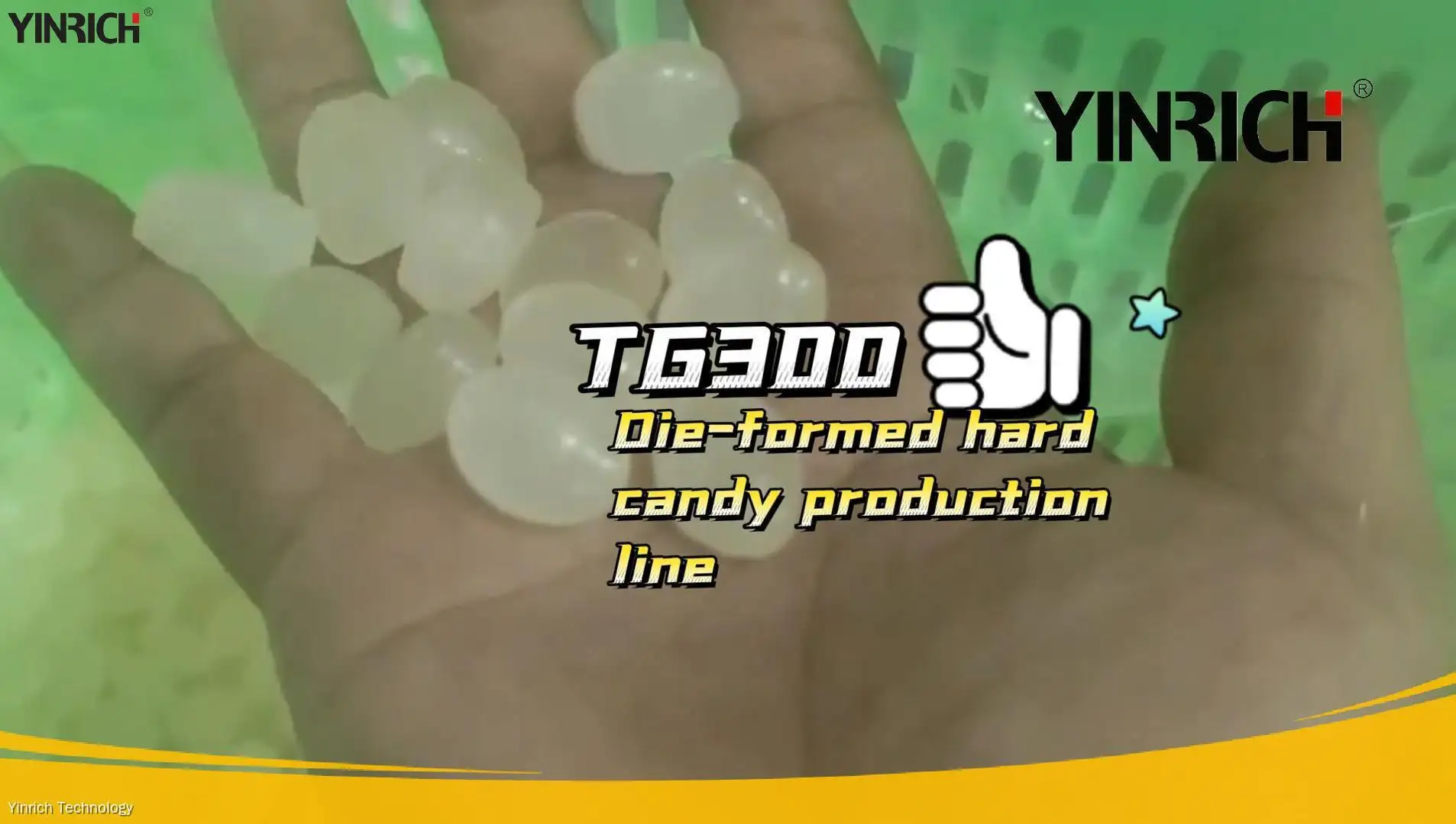 Produktionslinje för formpressade godisar - Högkvalitativa konfektyrer 1