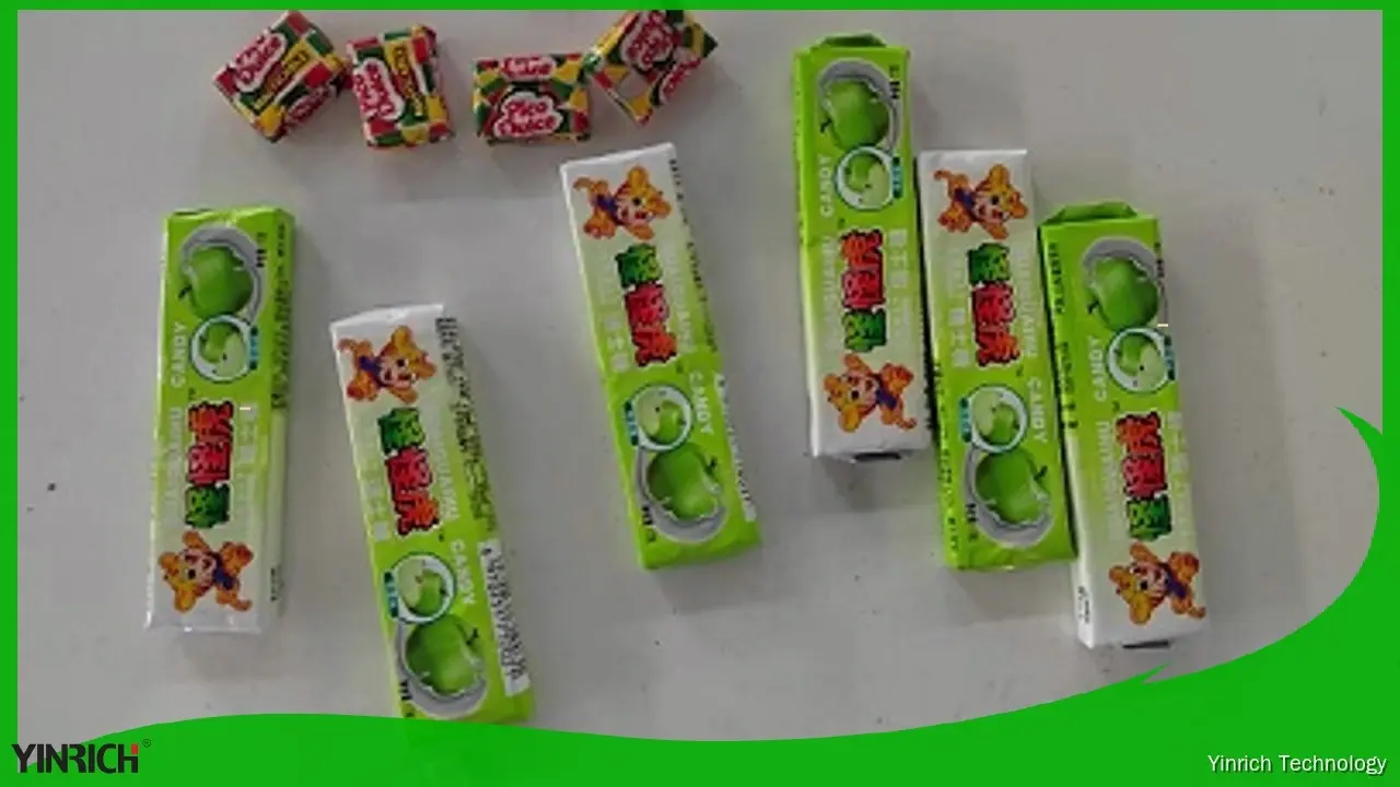 Avancerad tuggummilinje för kuddetyp 1