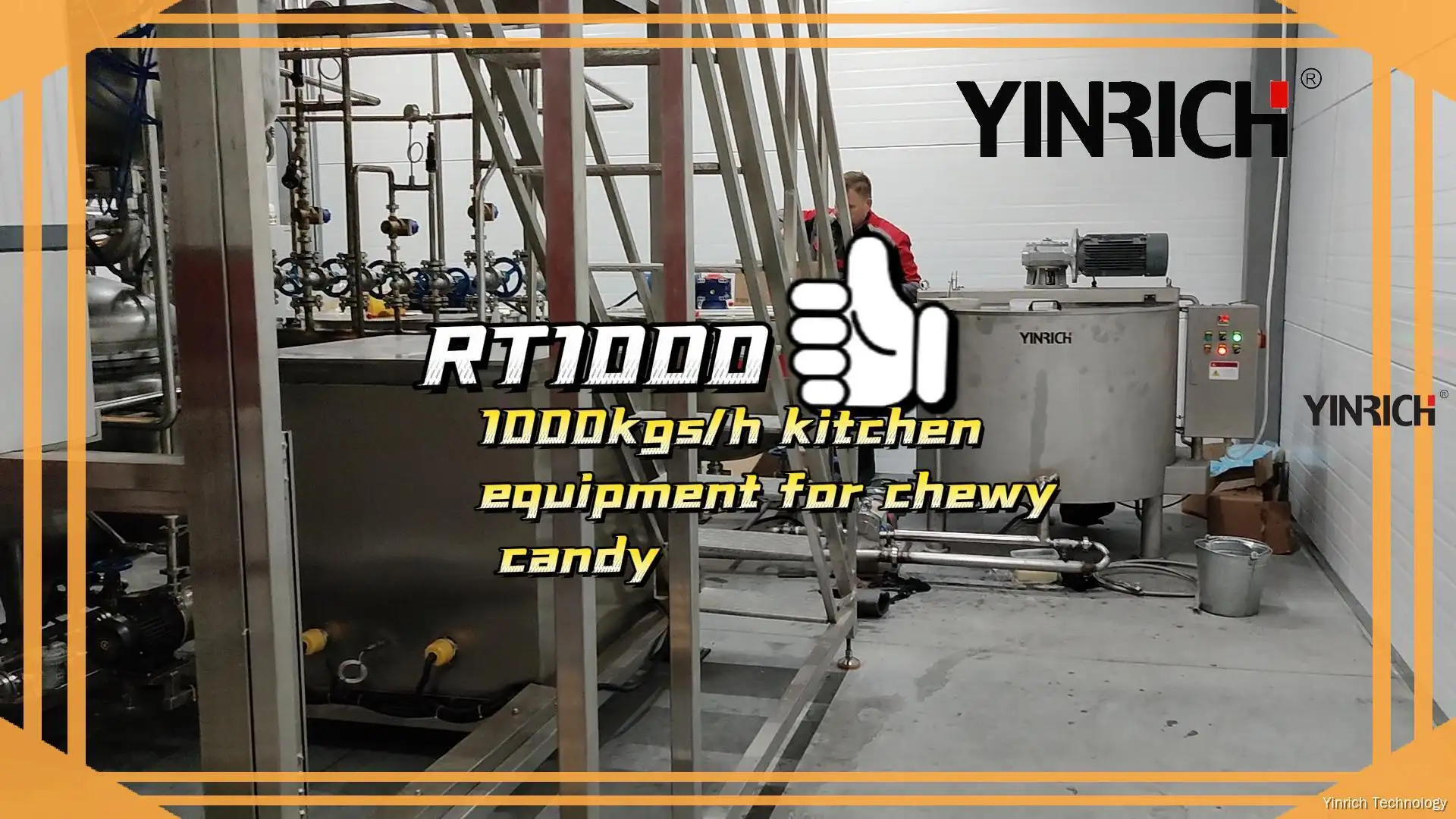 Automatizovaná linka na výrobu karamelu pre cukríky 1