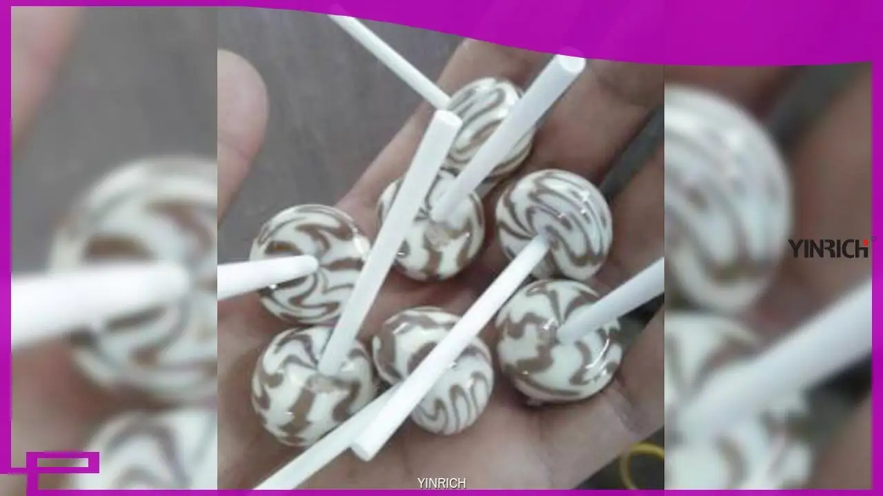 Jalur Setoran Lollipop kalayan Sisipan Stik Otomatis - Kapasitas &amp; Akurasi Tinggi 1