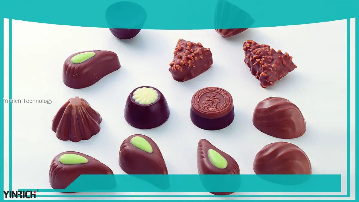 Chokladfabriksmaskin - QJ-seriens gjutningslinje 1