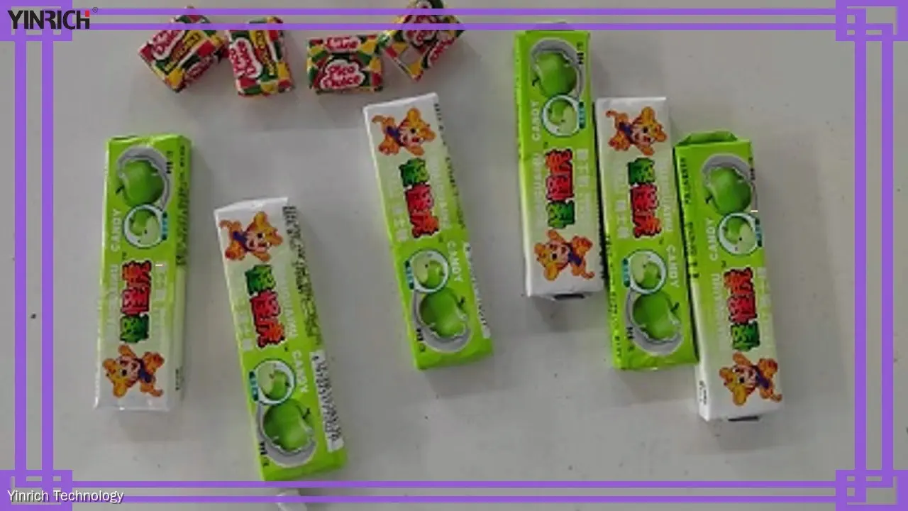 Jalur Produksi Permen Permen Karet Multi-Warna 1