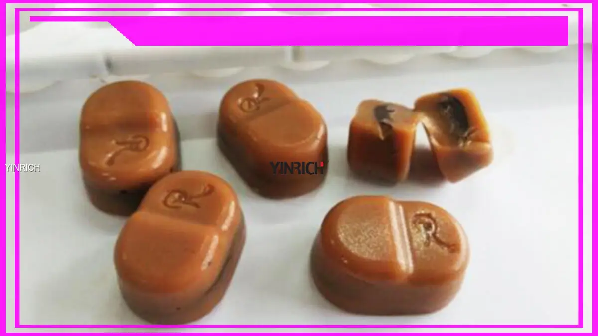 Mesin Pembuatan Toffee YINRICH - Produksi Manisan Gula Terkendali PLC Kapasitas Tinggi 1