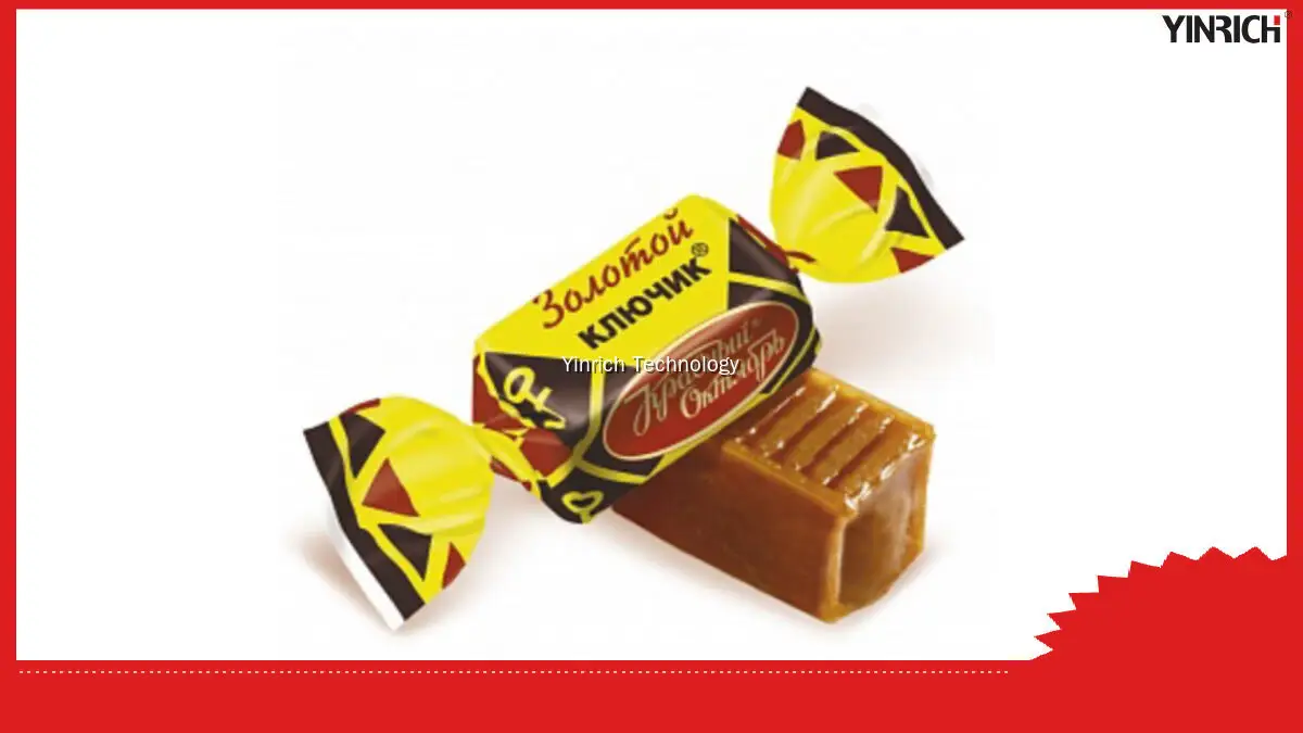 Mesin Bungkus Permen YINRICH KD-300 Kacepetan Luhur pikeun Permen Kenyal 1