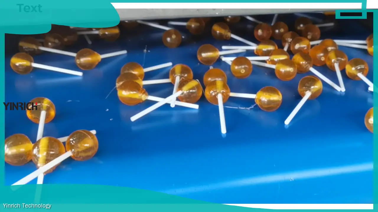 緊湊型糖果生產線：GD50 - 50-120公斤/小時，四合一，多種形狀 - 棒棒糖包裝機 1