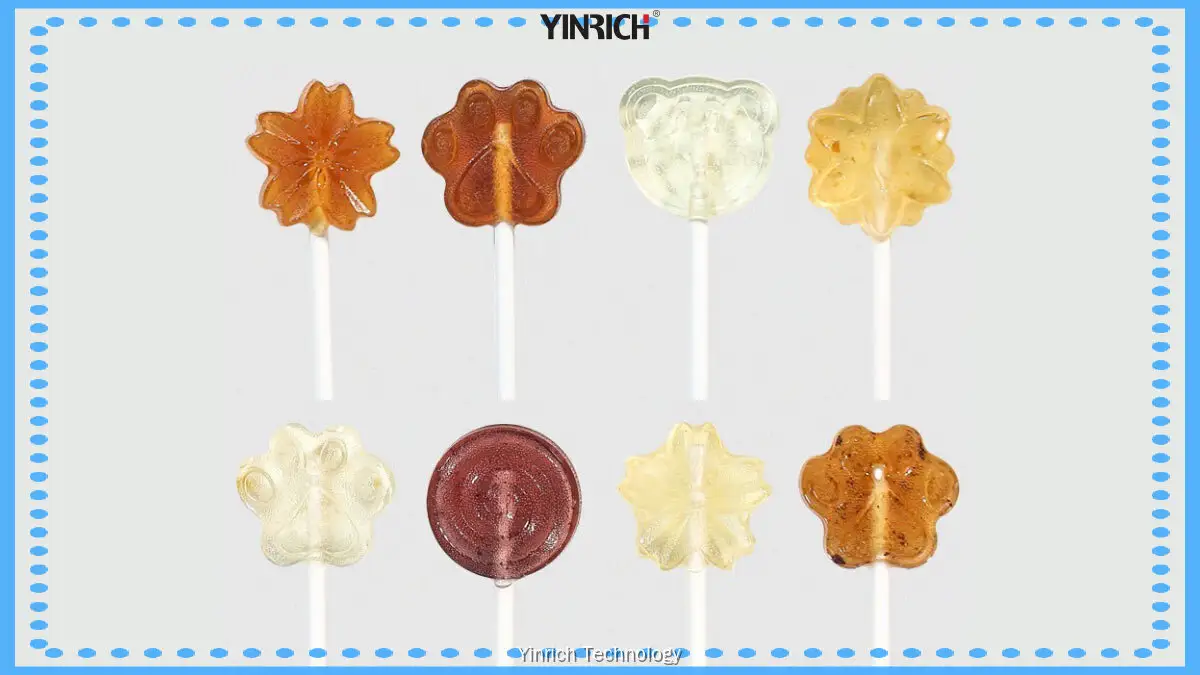 Yinrich TE600 Flat Lollipop Die Forming and Wrapping Machine1 1