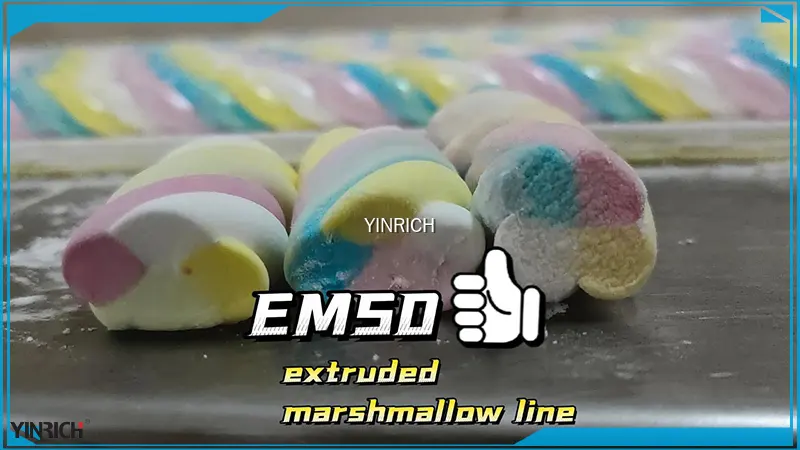 YINRICH Lub Tshuab Ua Marshmallow Me Me: 50-100kg / teev 1