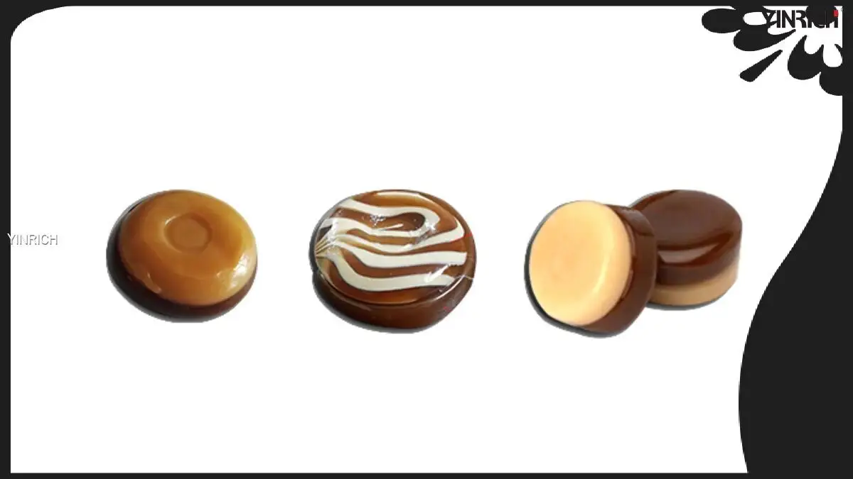 Dubbelskiktad hård godisdeponeringsmaskin1 1