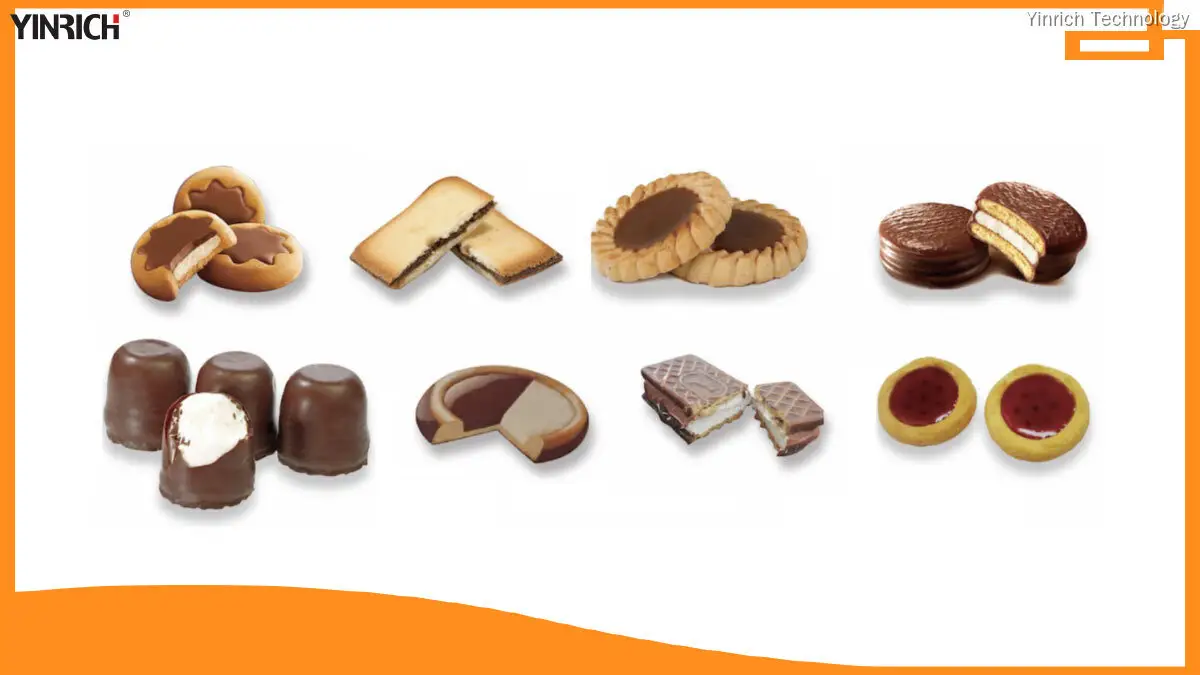 Kompakt kexdeponerare för gelé, kola och choklad 1