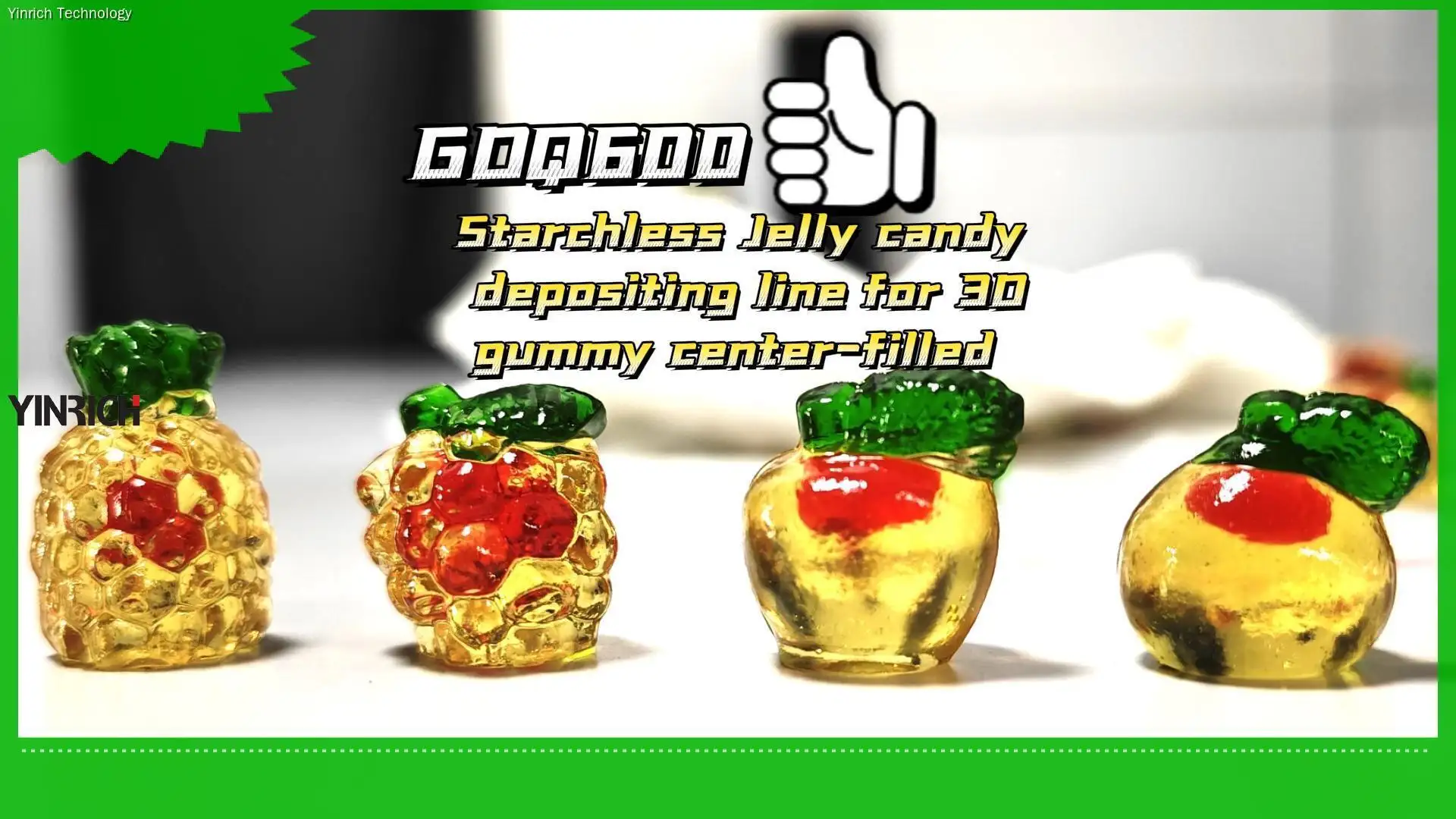 GDQ600 Gelégodisdeponeringslinje - Ball Jelly Maker 1