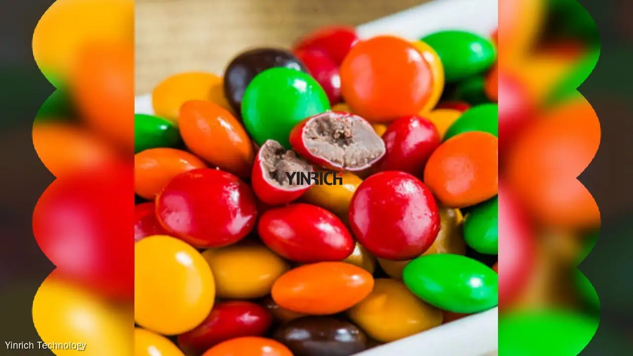 Produktionslinje för chokladlinser med liten kapacitet: 70-100 kg/h 1