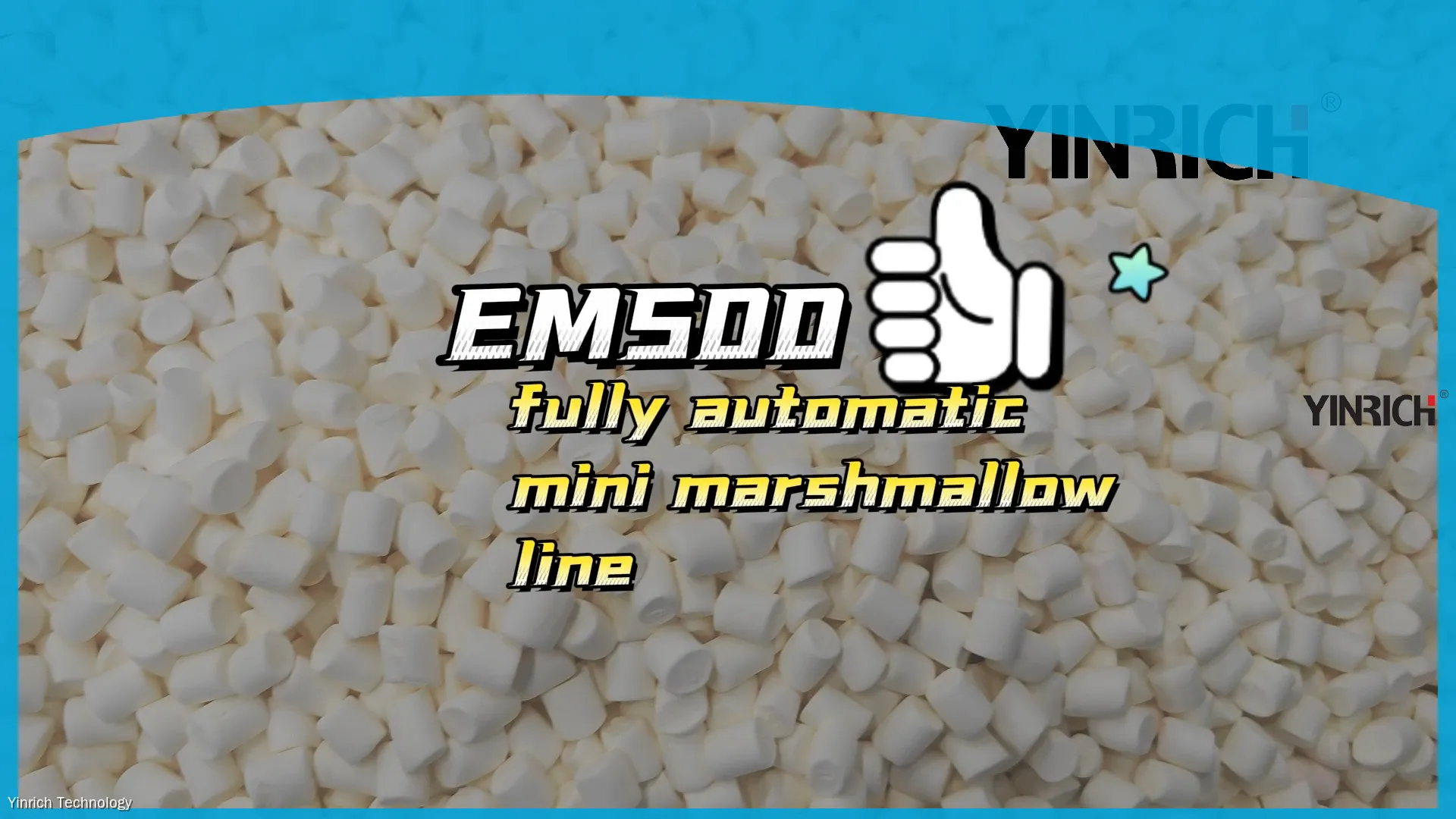 Jalur Produksi Mini Marshmallow Kapasitas Luhur (EM500)2 1