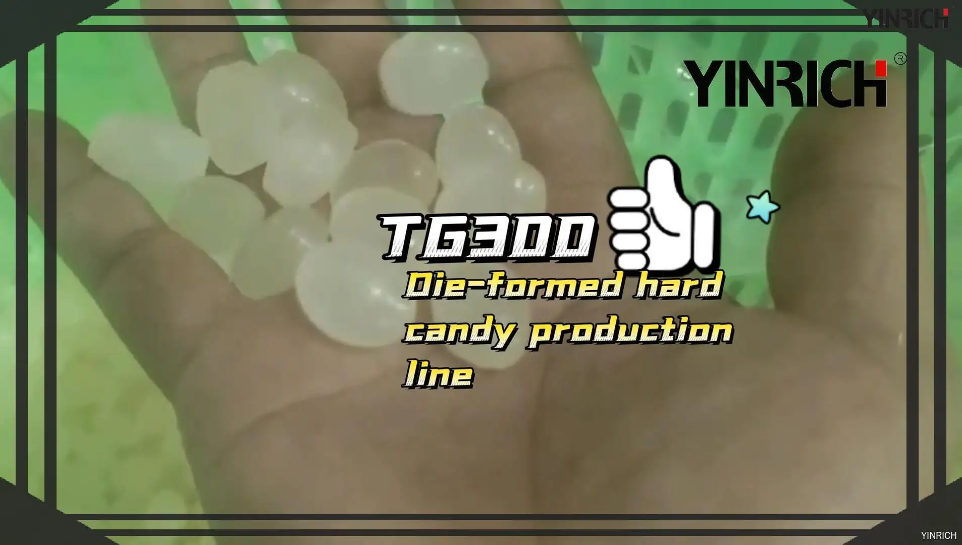 高品質糖果成型機 - 300~400公斤/小時 1