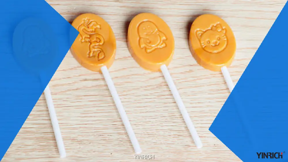 Automatyske platte lollipop-ynpakmasine 1