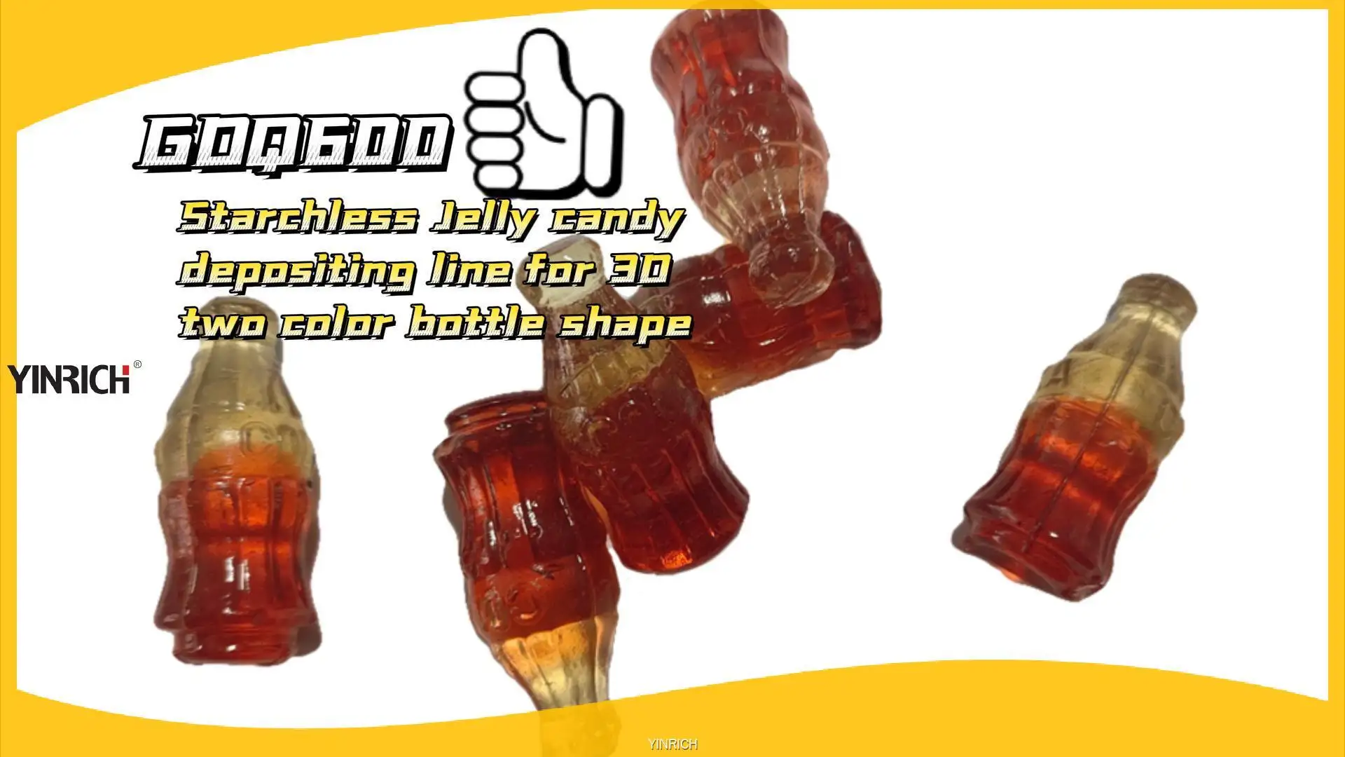 Kontinue Jelly Candy Making Machine - Avansearre en effisjint 1