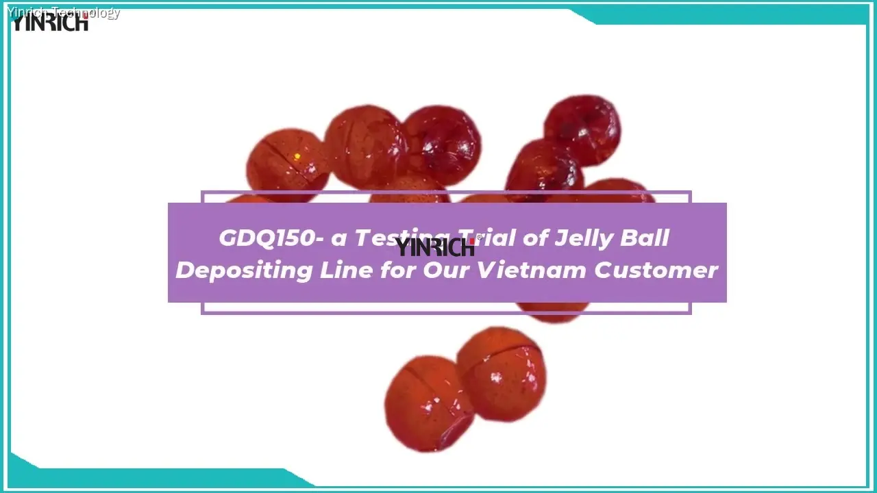 銀力GDQ150果凍糖果澆注線1 1