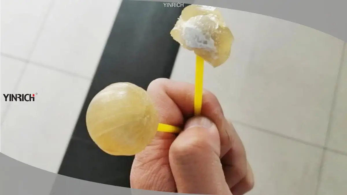 Výrobná linka na lízanky plnené žuvačkou - Zariadenie na lízanky s plnkou v strede 1