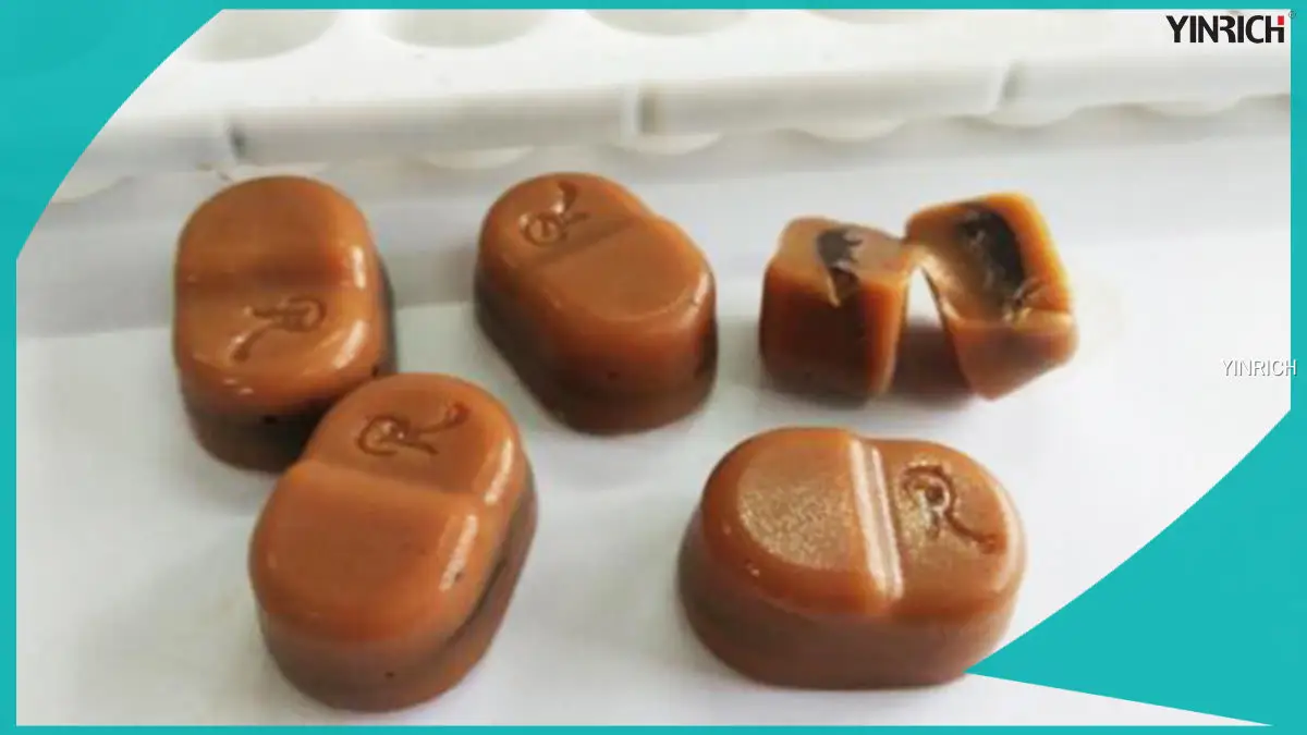 Mesin Pangempel Toffee YINRICH GDT kalayan Dosis Warna &amp; Rasa Otomatis1 1