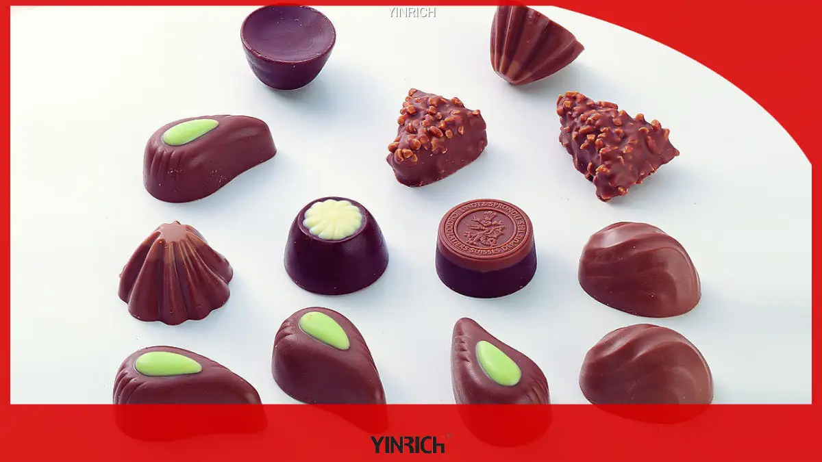 Ligne de moulage de chocolat QJ - Contrôlée par automate programmable pour une production de chocolat de qualité 1