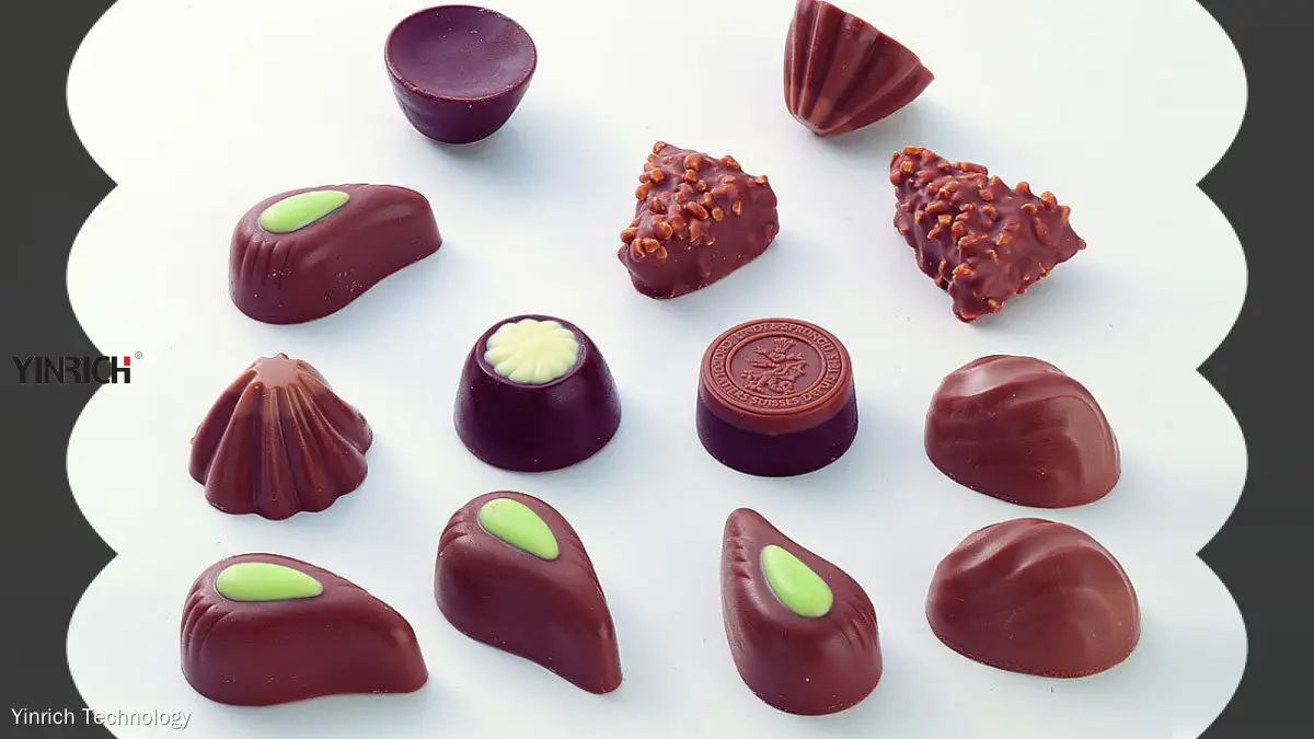 QJ-serien PLC-styrd chokladgjutningslinje för kvalitetsprodukter 1