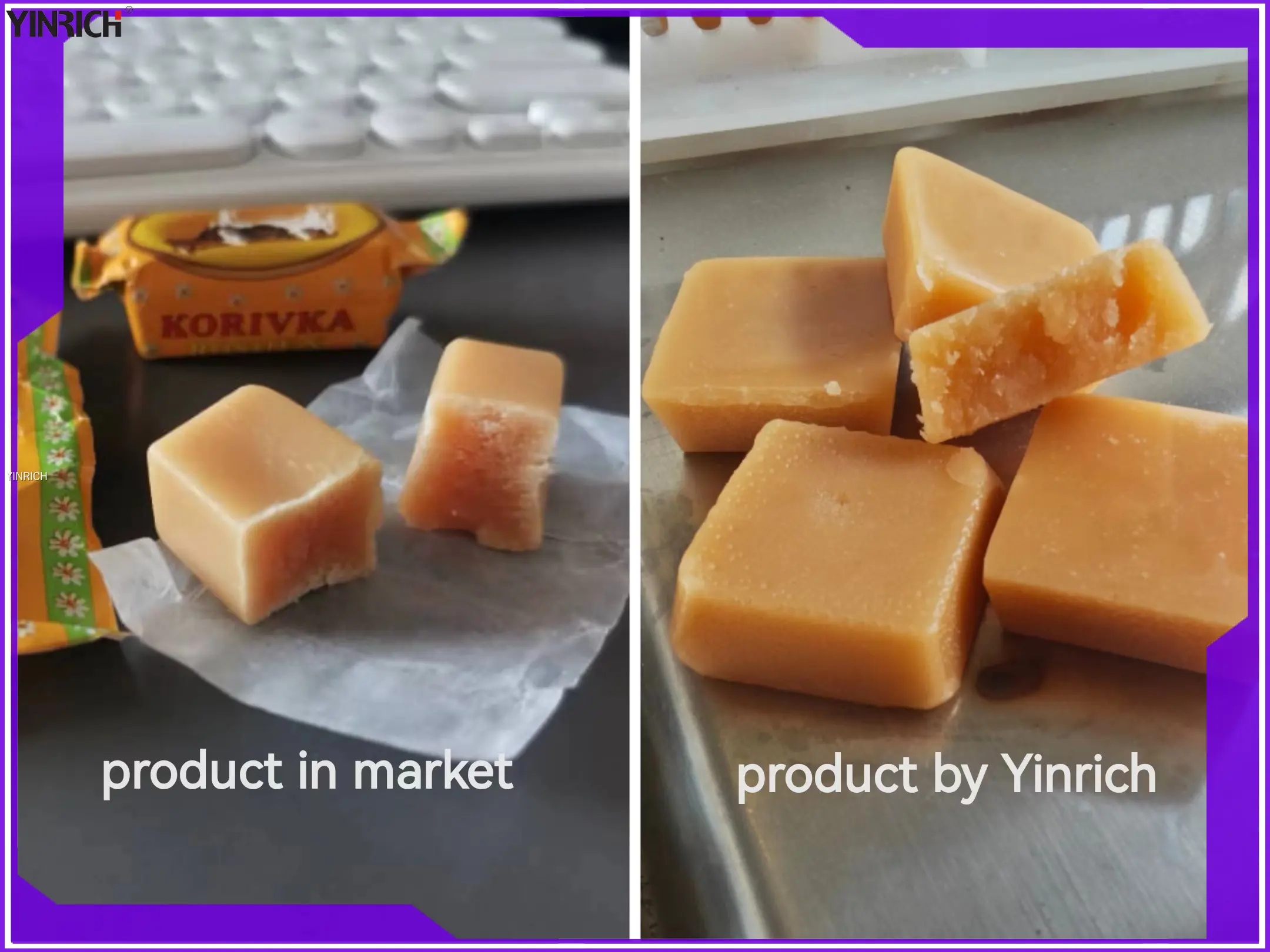 Yinrich GDT300 Fully Automatic Hard Candy Production Line - 300kg/h 1