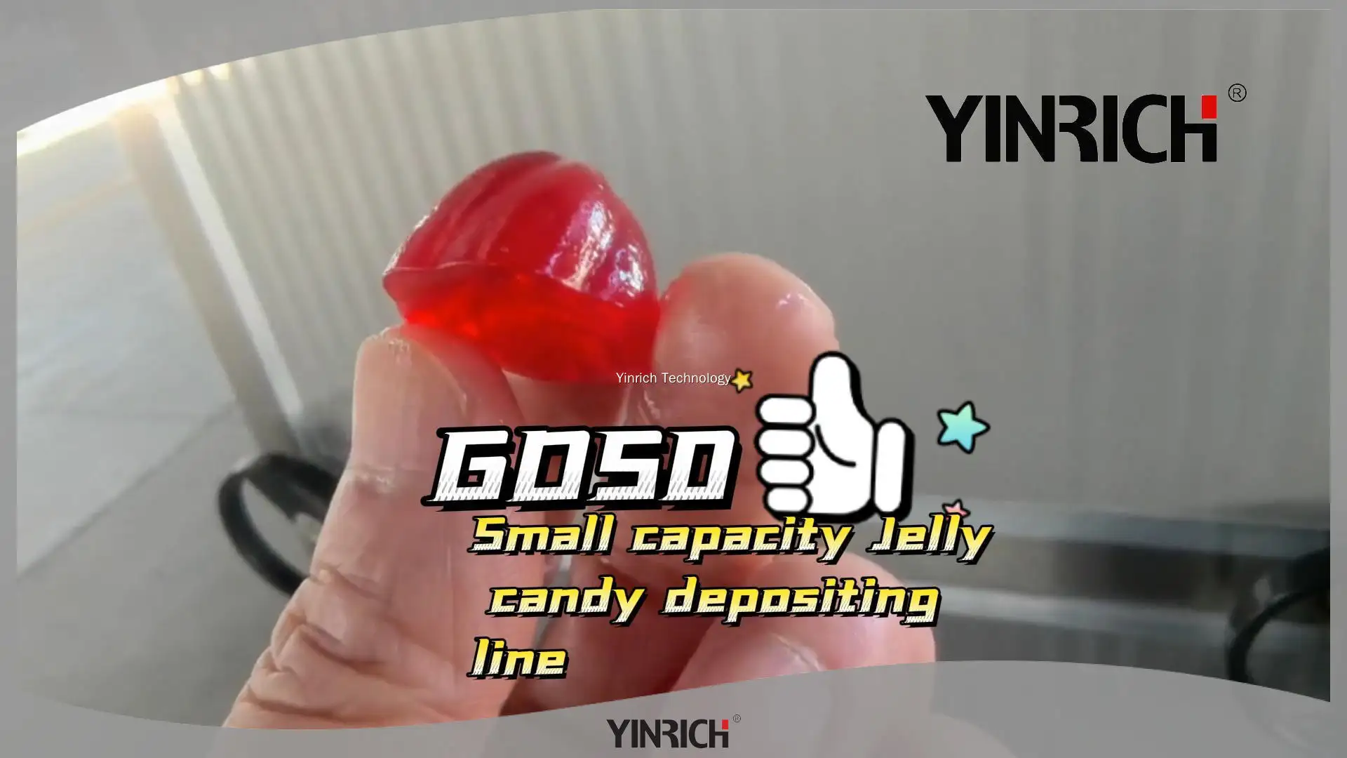 **Héichqualitativ Jelly Schockela Maschinn mat SUS304 Deeler** 1