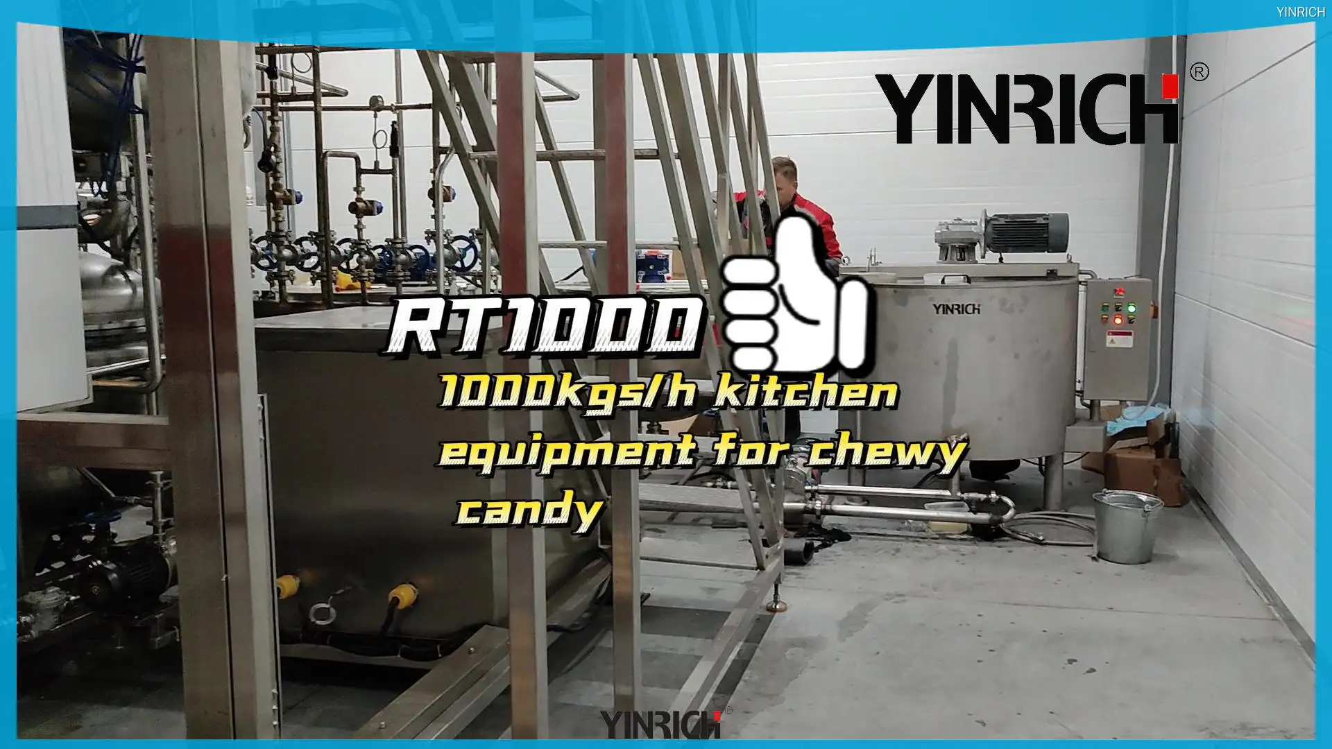 Peralatan Produksi Permen Toffee Otomatis 1