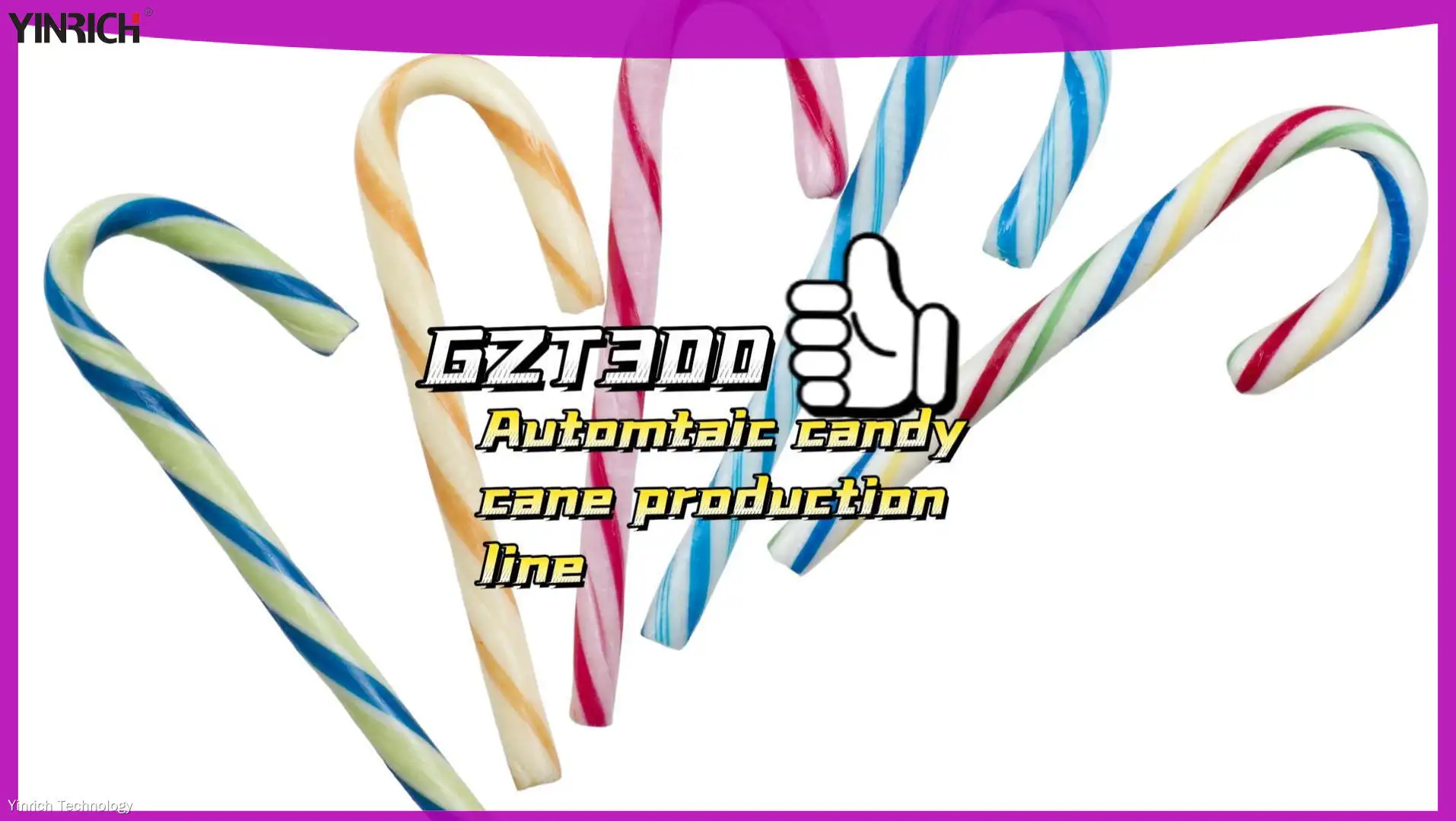 Equipamento para fabricação de pirulitos - Linha de produção GZT300 1