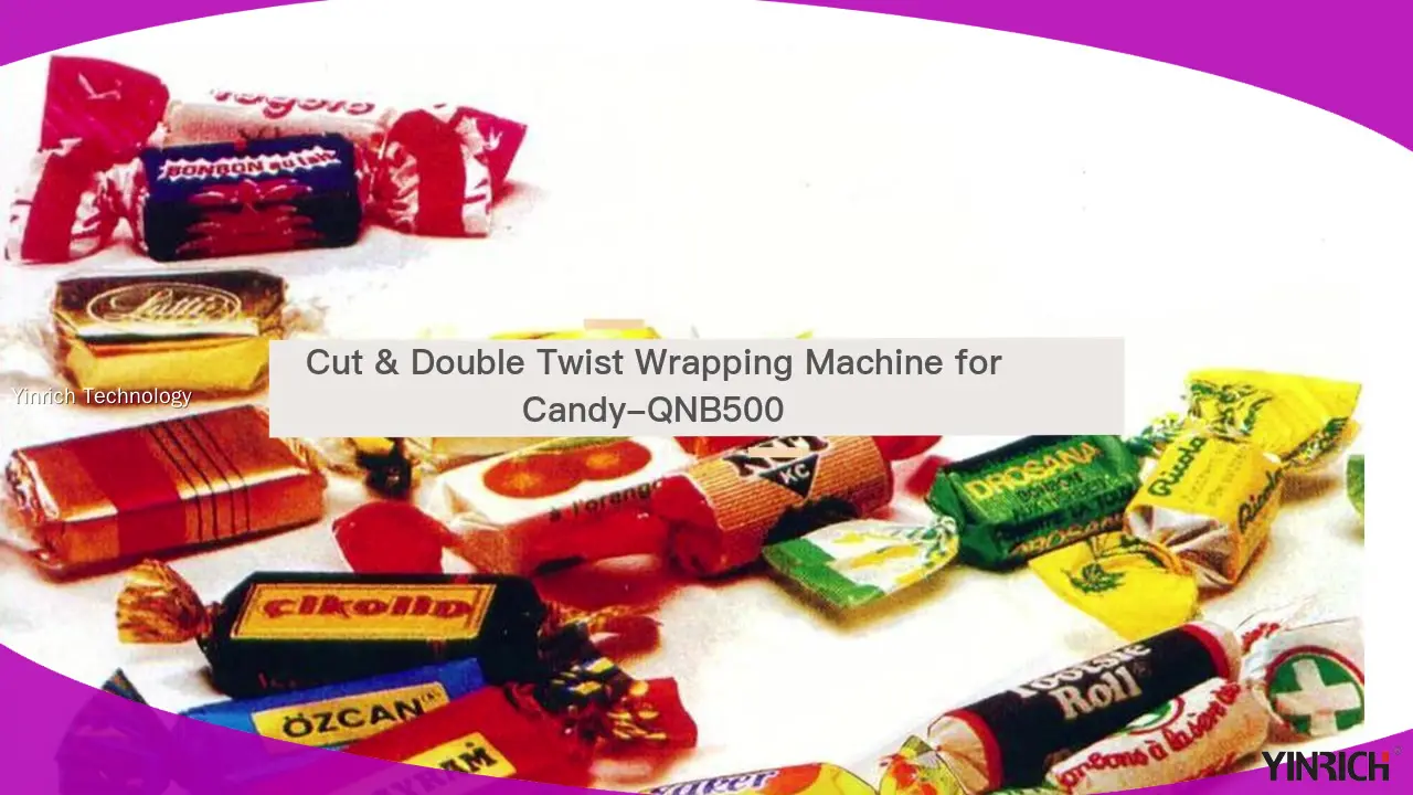 Mesin Bungkus Permen YINRICH QNB500 Potong &amp; Putar Ganda 1