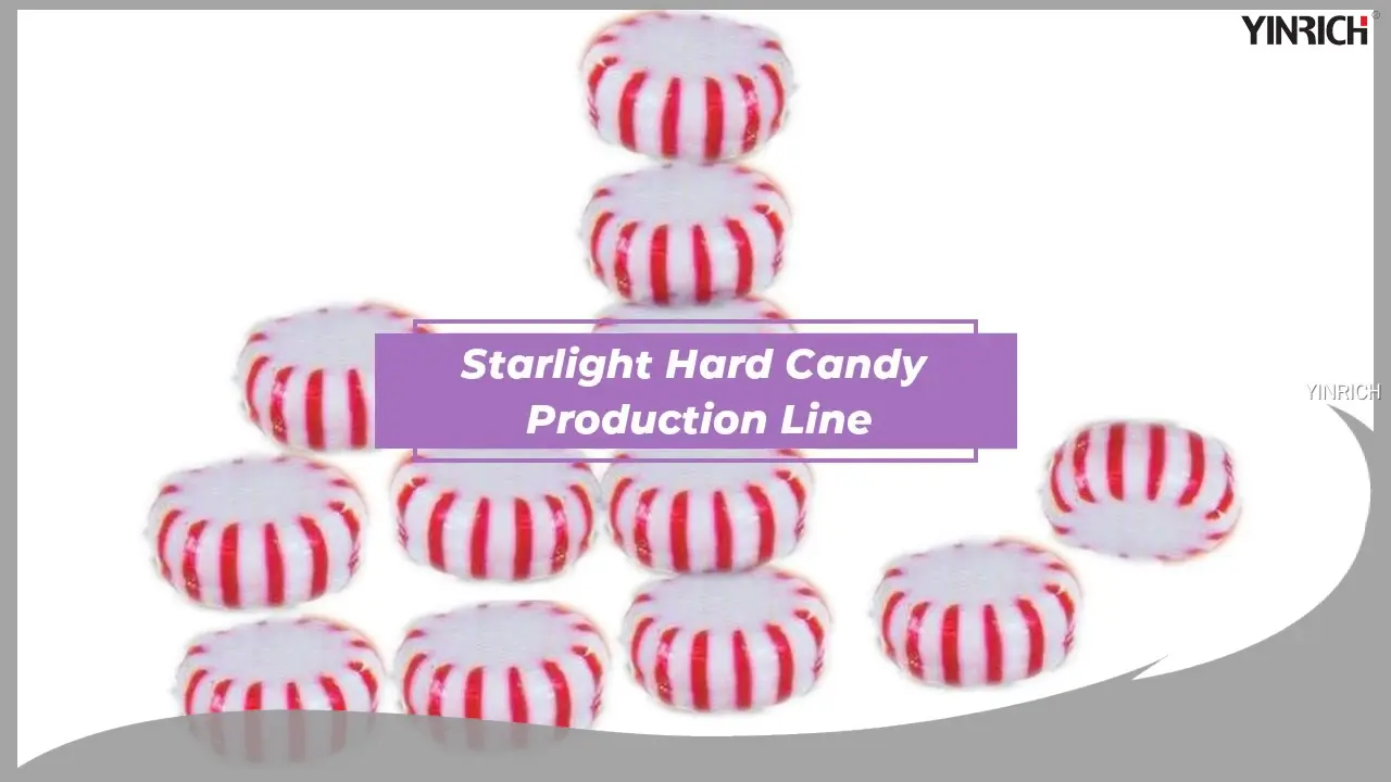 星光牌硬糖生產機 - 產能100-150公斤/小時 1