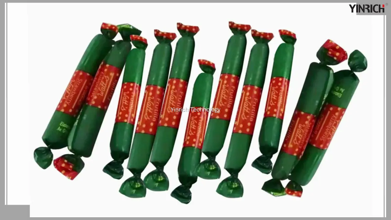 Stroj na balenie cukríkov Yinrich QNB500 - vysoká presnosť a stabilita 1