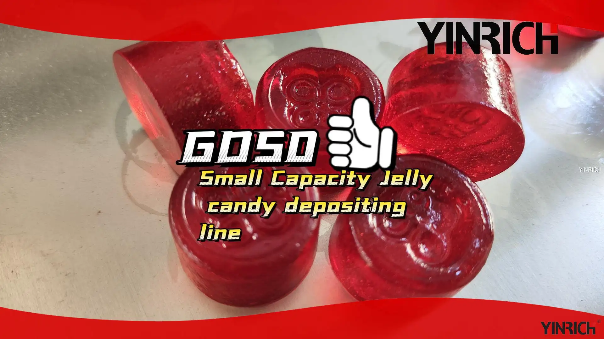 Automatska linija za proizvodnju žele bombona - 3D i želatina - 50-70 kg/h 1