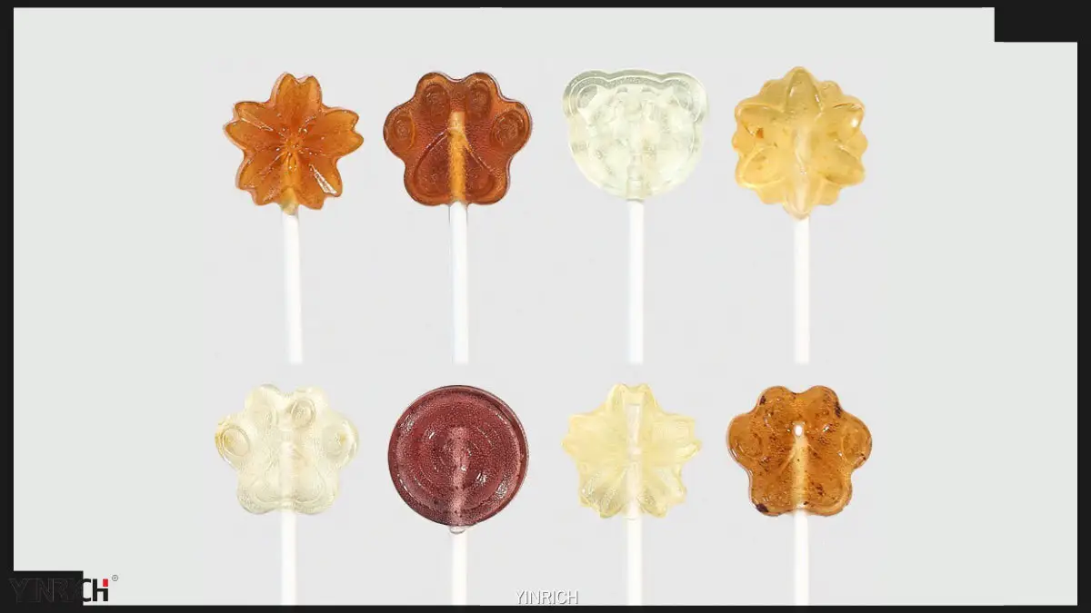 银力TE600扁平棒棒糖成型包装机 - 高速糖果生产 1