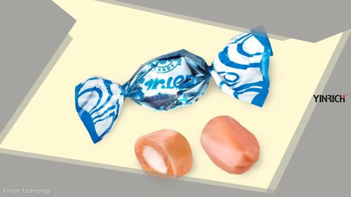 Stroj na výrobu cukríkov s plnkou v strede - 300 kg/h 1