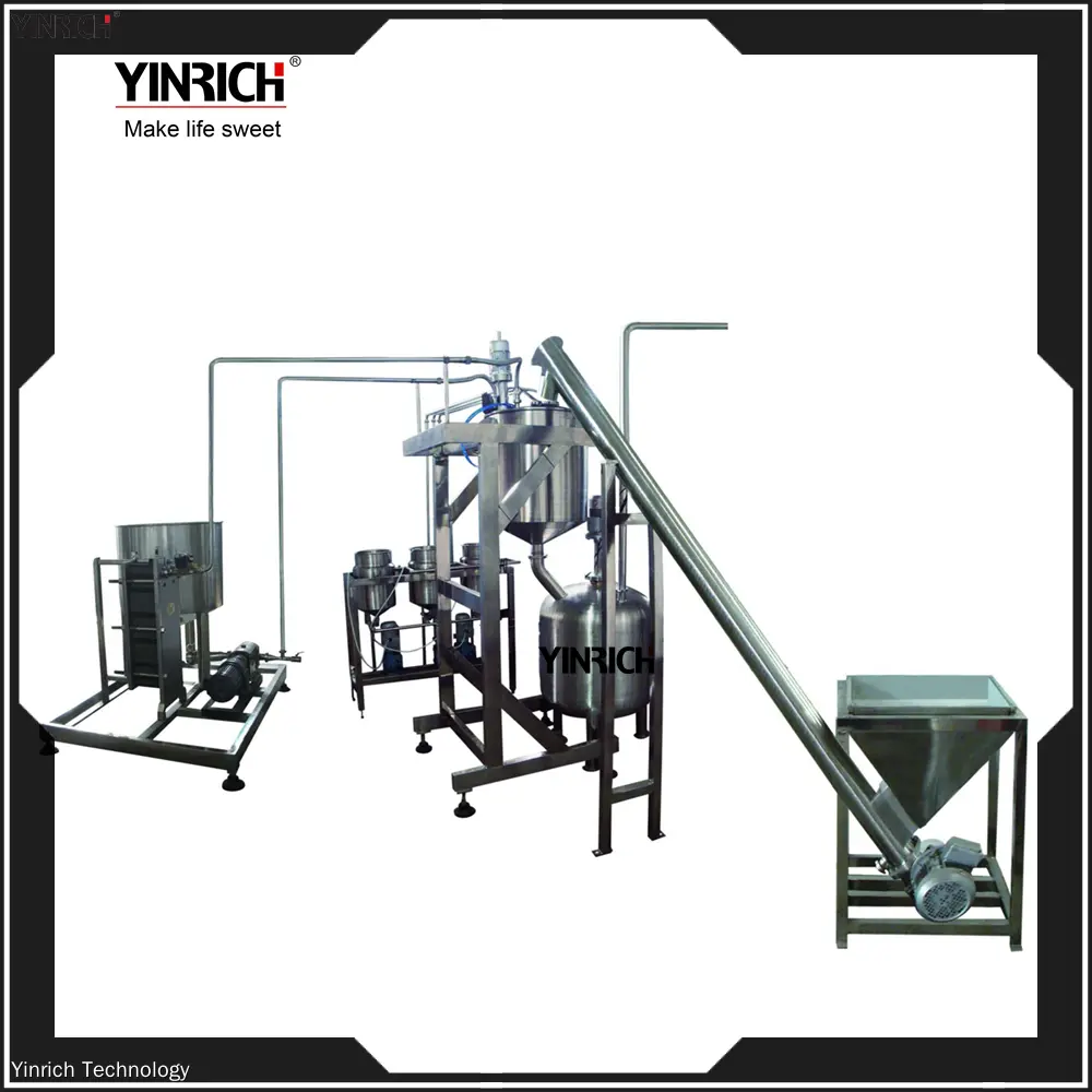 Linka na nanášení dvouvrstvých želé bonbónů - linka na výrobu želé bonbónů 1