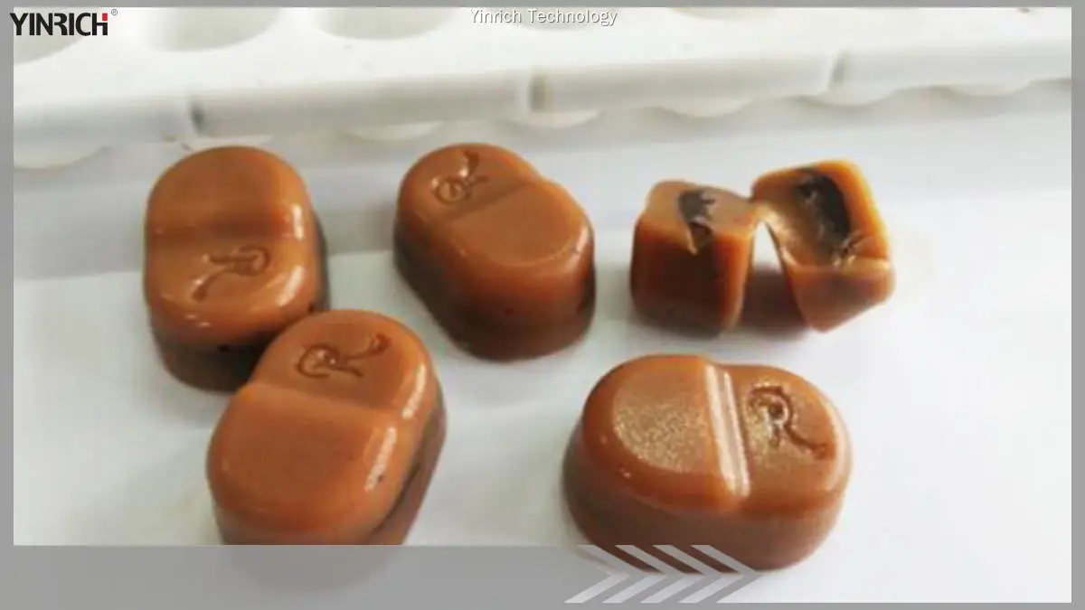 Mesin Toffee YINRICH: Kontrol PLC, Kapasitas 300kgs/jam 1