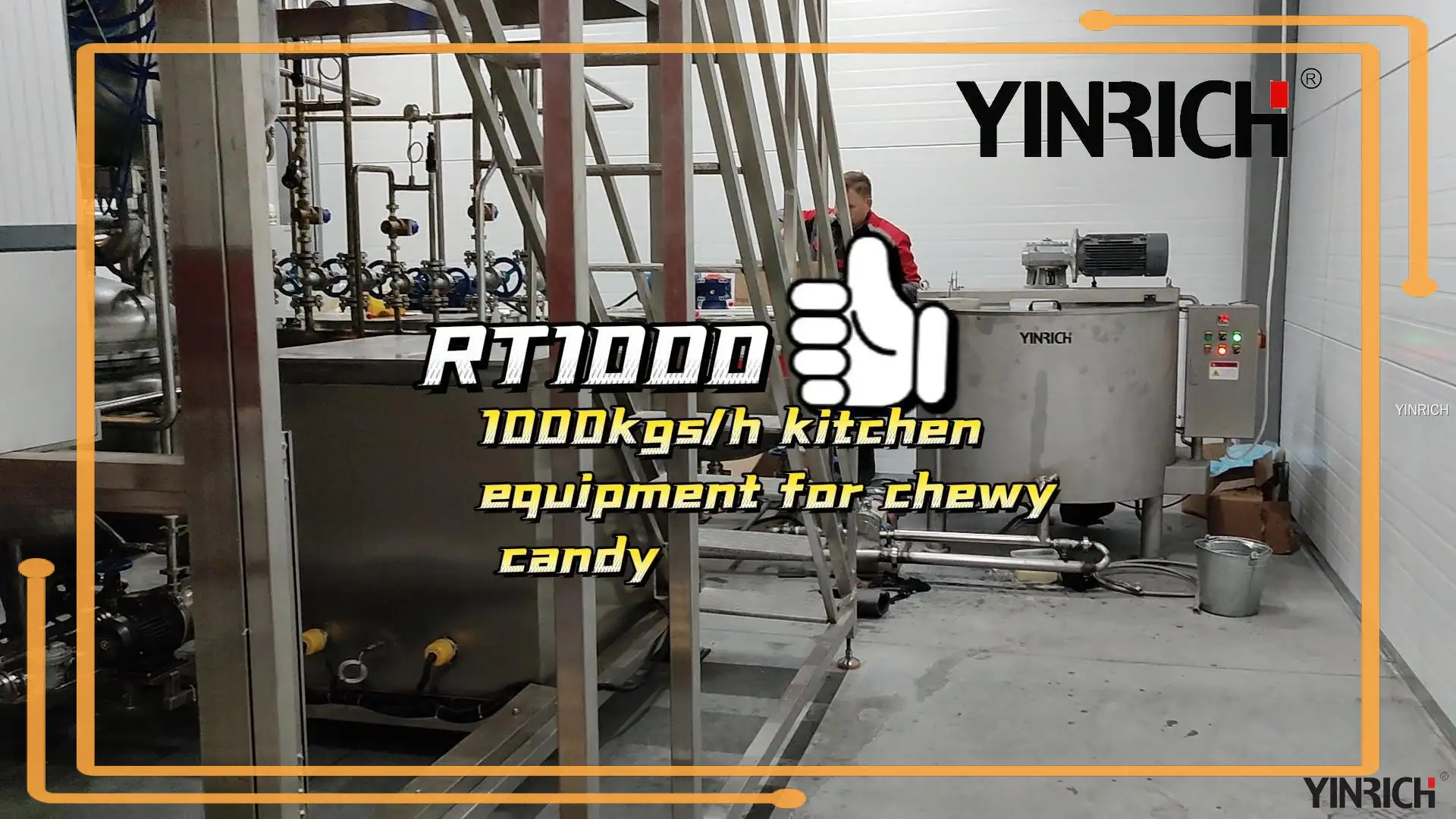 Mesin Produksi Permen Toffee Otomatis 1