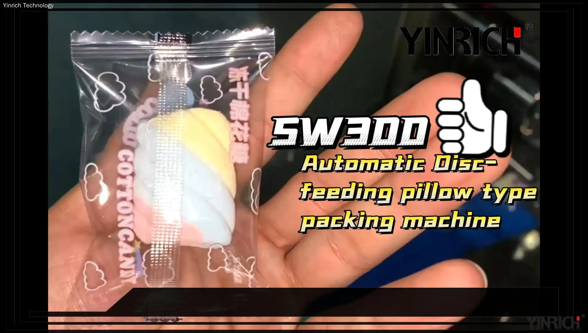 Mesin Pengemas Permen Kapas: Sistem Kontrol Servo Pinuh Canggih 1
