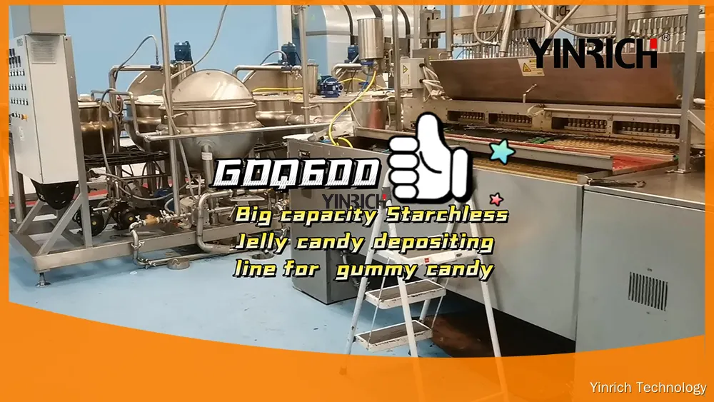 果凍糖果製作機 - 產能 500-600 公斤/小時 1