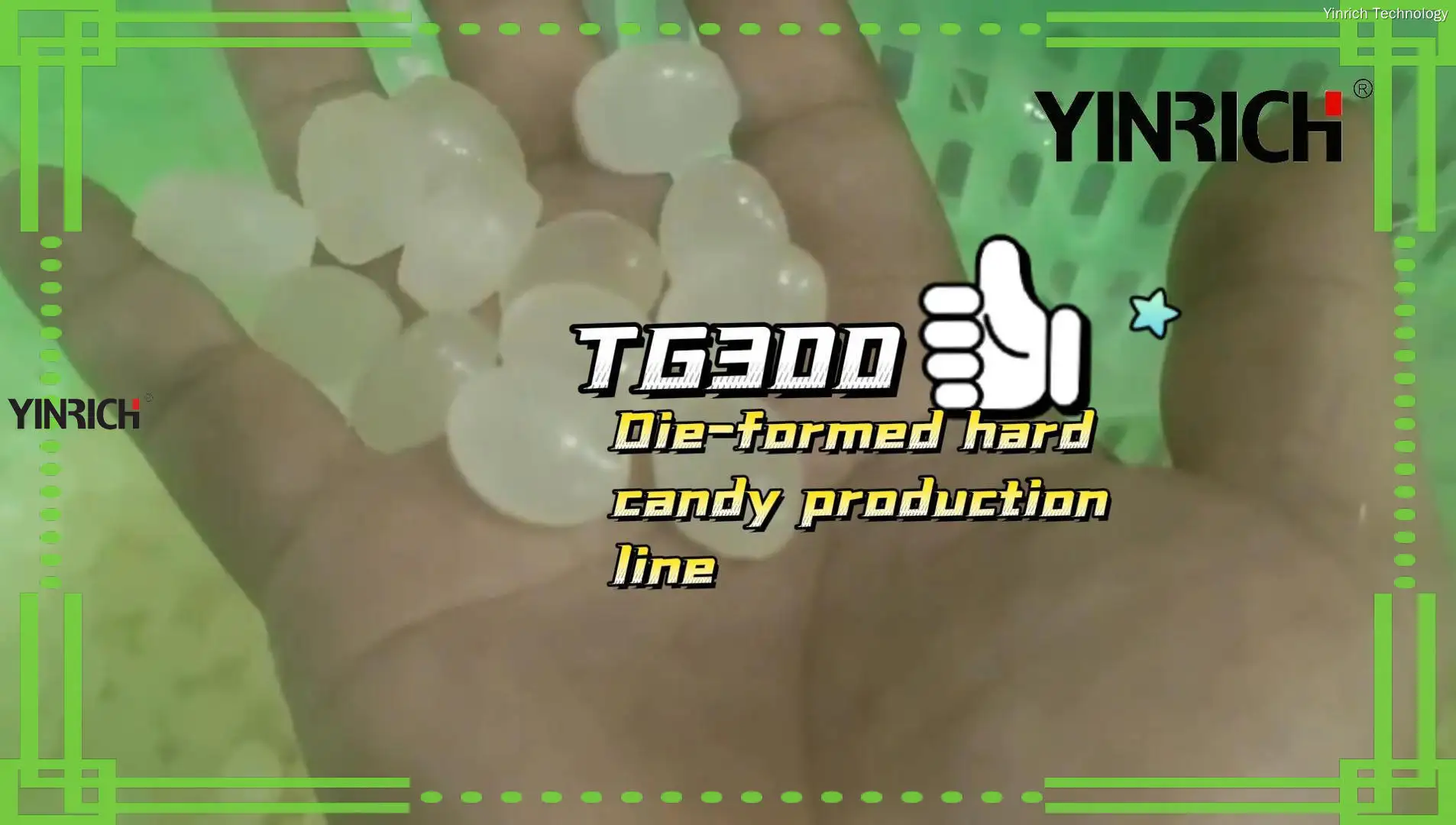 高品质模压糖果生产线 1