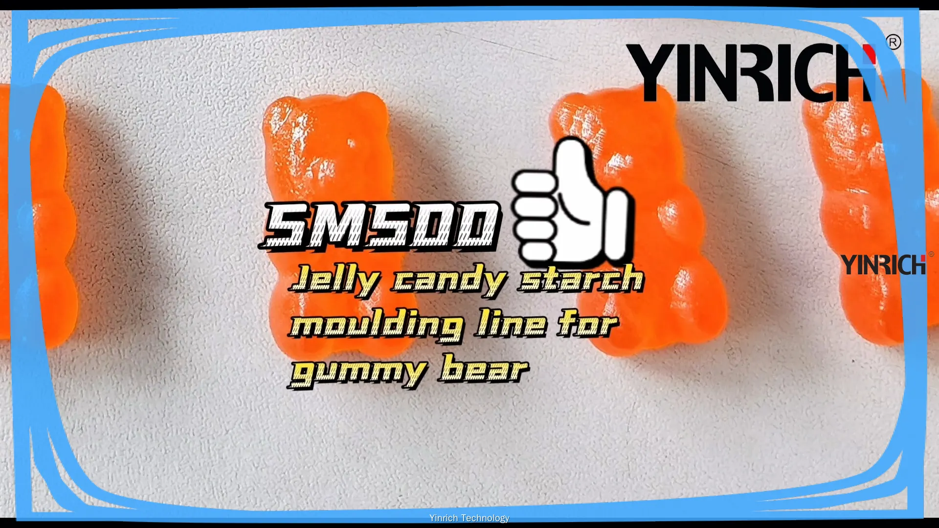 SM500 Jelly Candy Starch Molding Line - 300kg/hr Capacity1 1