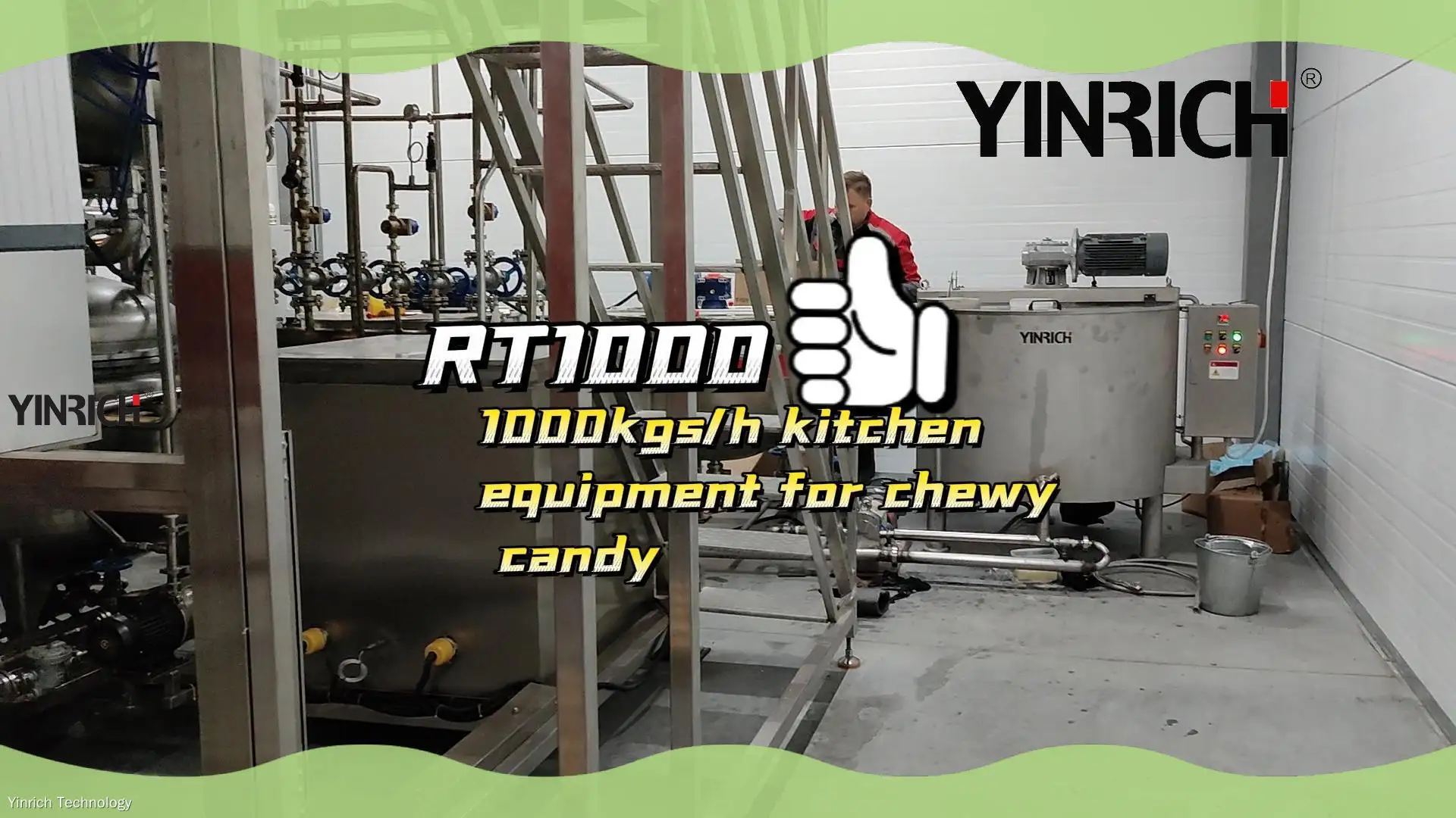 Korkean maidon karkkien valmistuslaitteet 1