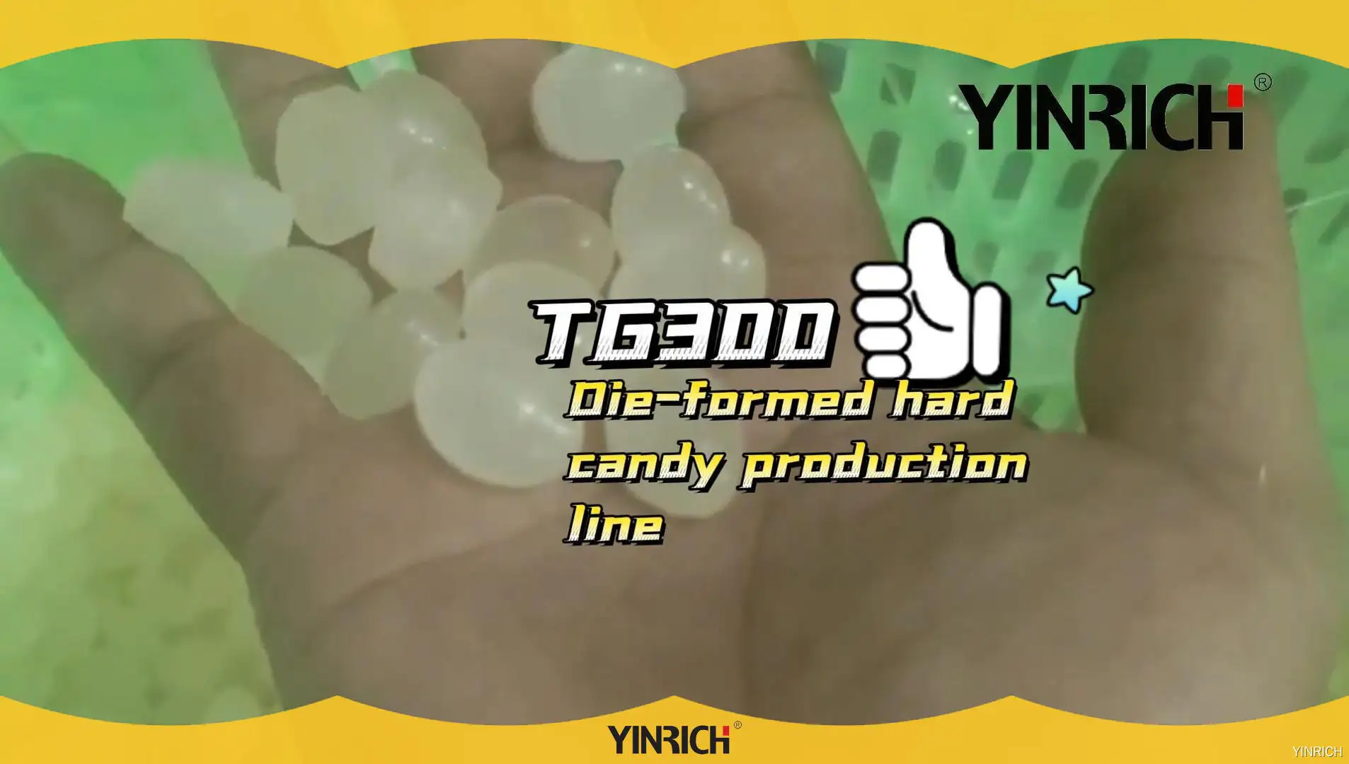 Kalitate handiko gozoki gogorrak eratzeko makinen fabrikatzaileak | Yinrich Technology 1