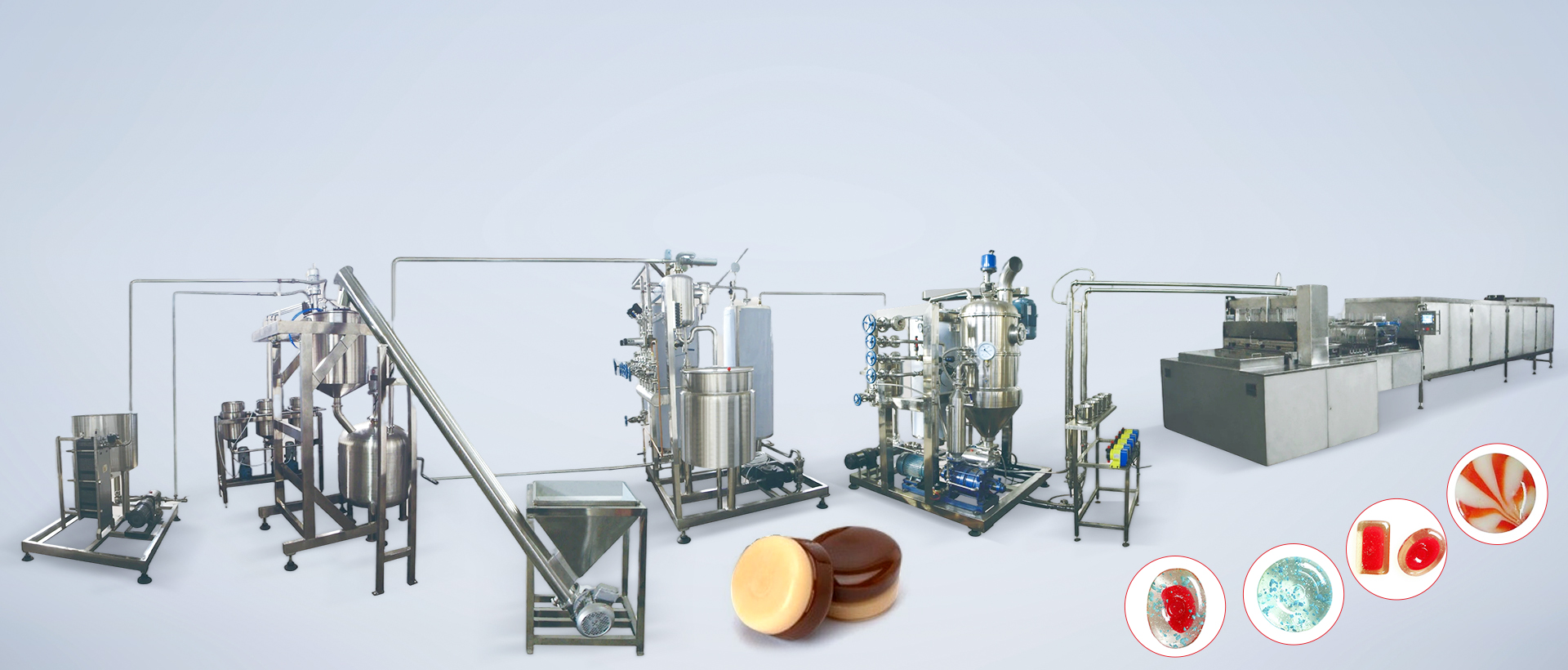 專業糖果製作設備和糖果生產線