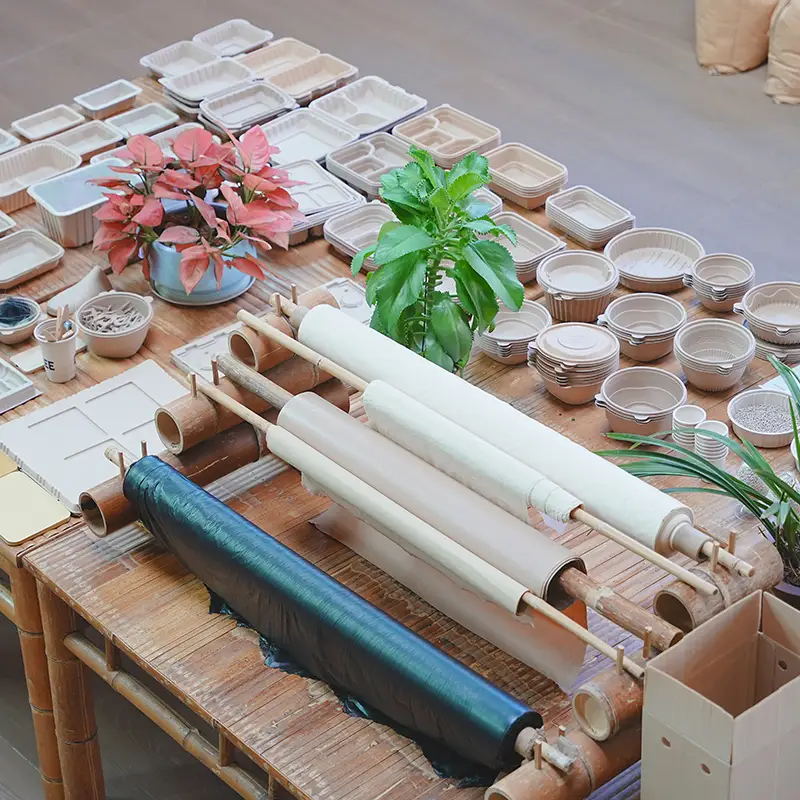 fabricantes de películas de mantillo biodegradables de bambú