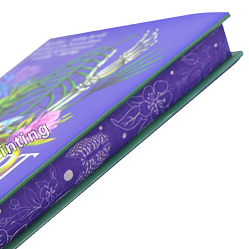 Custom Luxury Printing Book Hardcover Books with Stenciled Edges 10