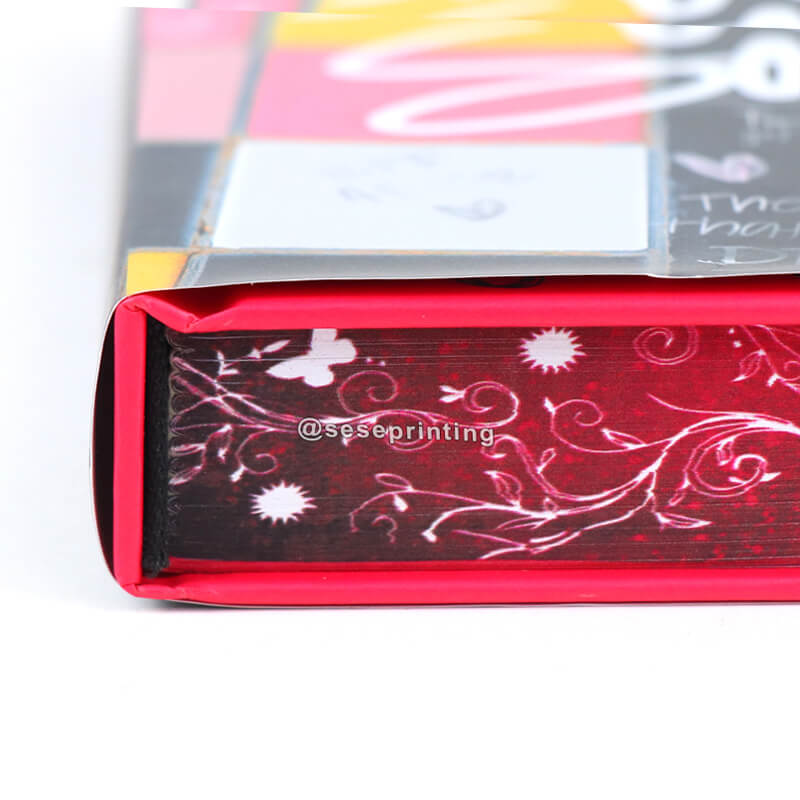 Book Printing Company in China Custom Sprayed Edges Hardcover Book 12