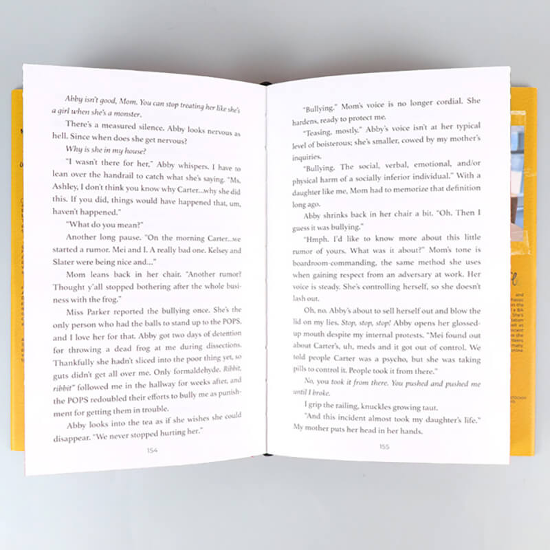 Book Printing Company in China Custom Sprayed Edges Hardcover Book 8